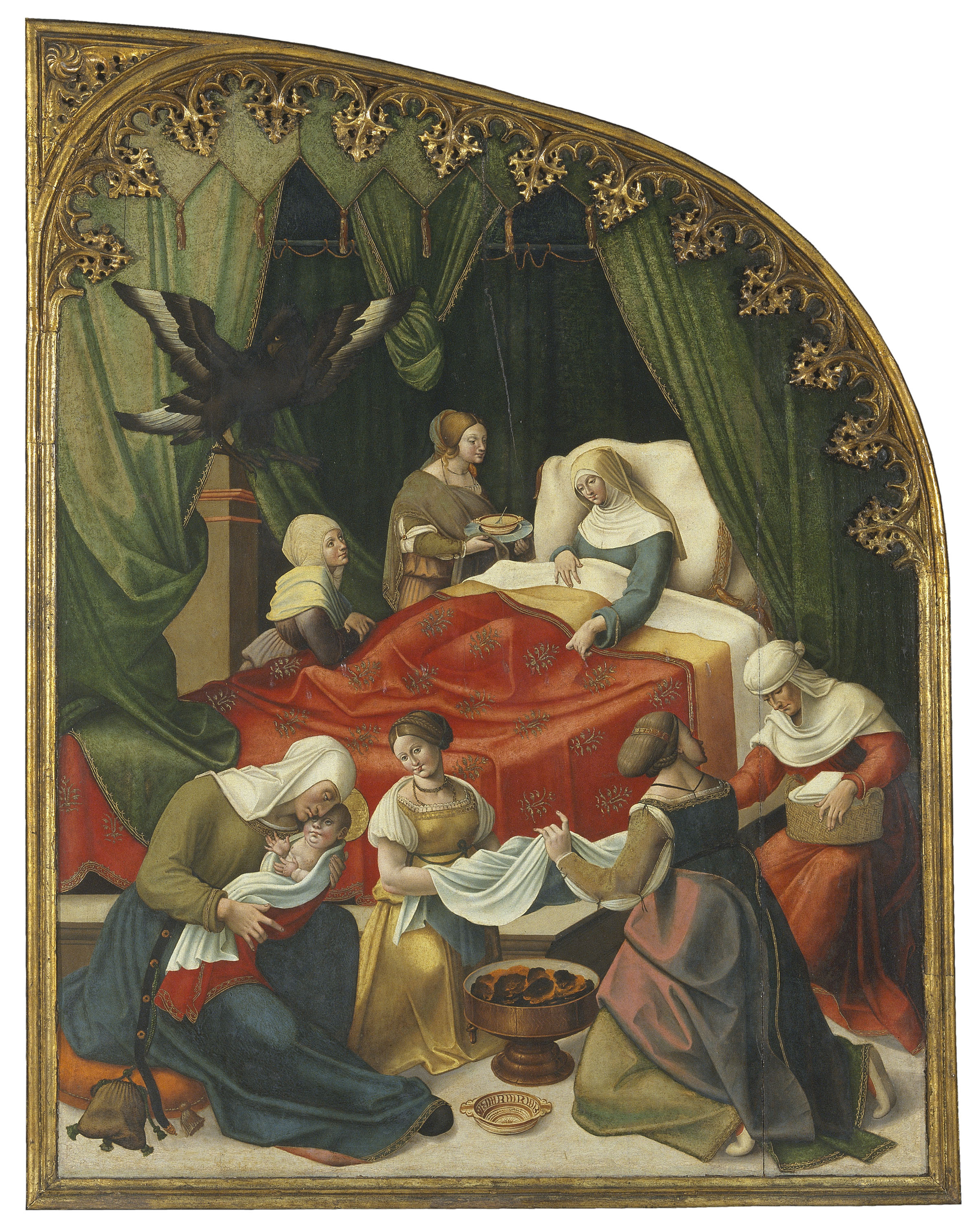 image for: Pere Nunyes - Naixement de sant Eloi - 1526-1529