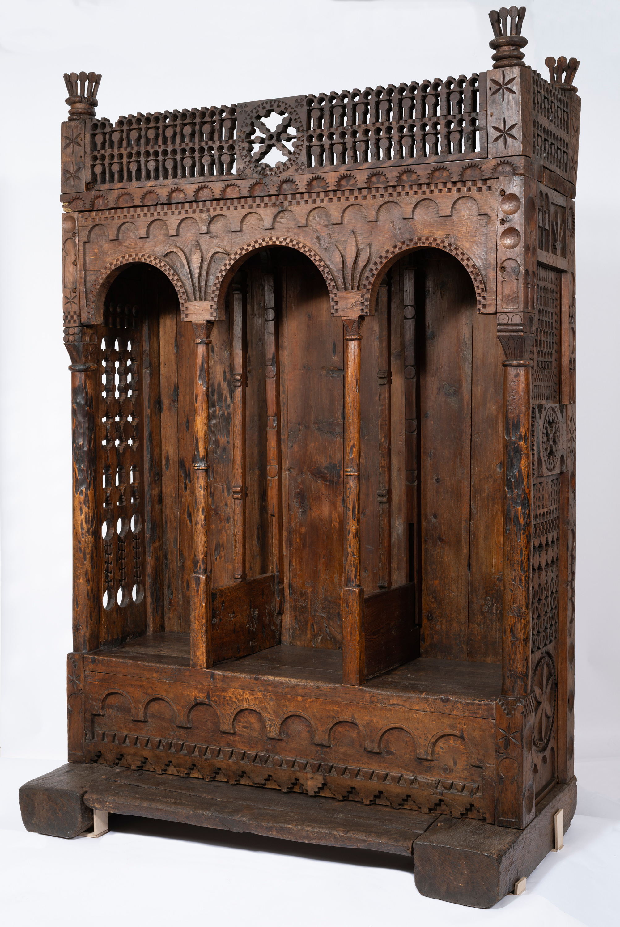 image for: Anònim - Banc presbiterial de Sant Climent de Taüll - Segles XIII-XIV