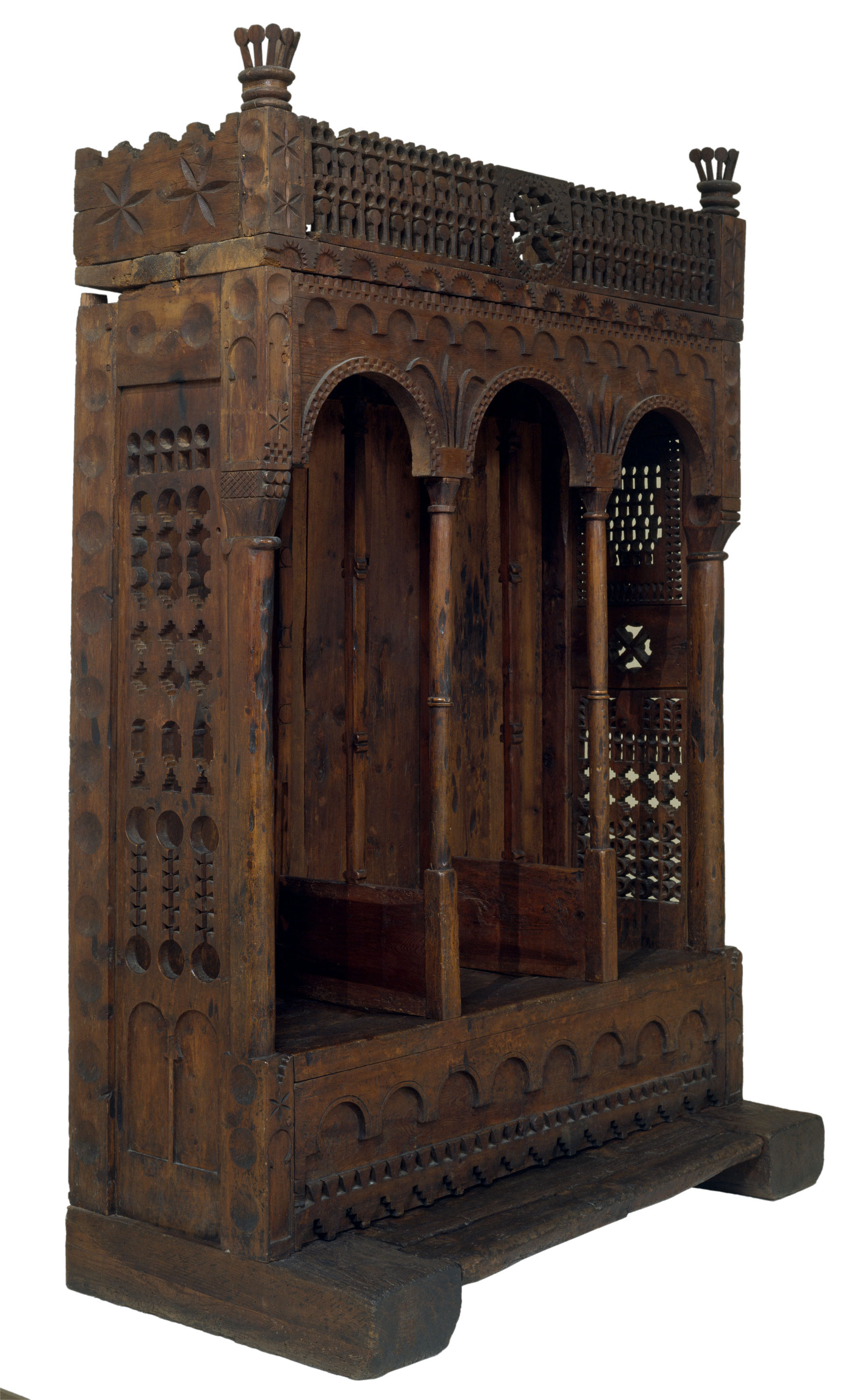 image for: Anònim - Banc presbiterial de Sant Climent de Taüll - Segles XIII-XIV