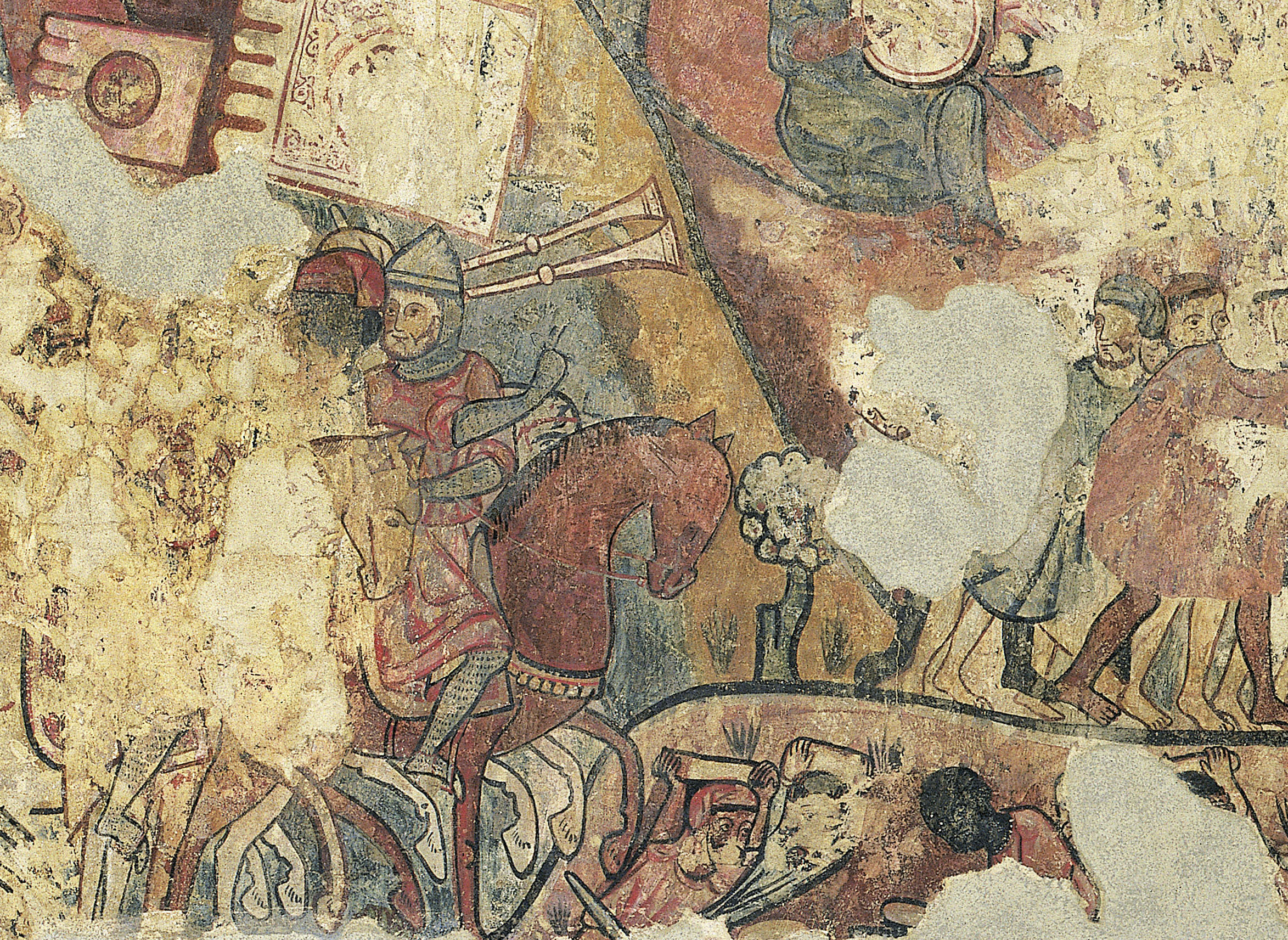image for: Mestre de la conquesta de Mallorca - Pintures murals de la conquesta de Mallorca - 1285-1290 [3]