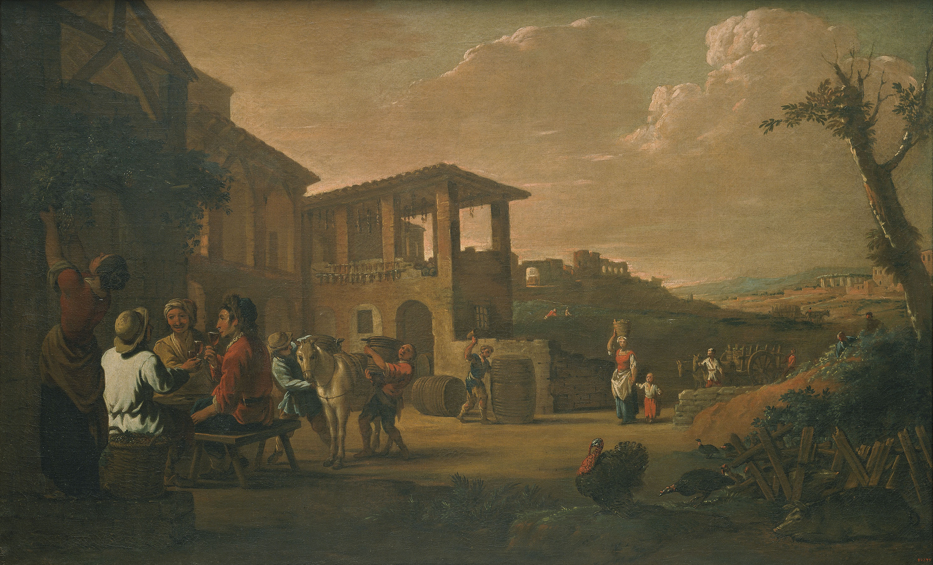 image for: Antoni Viladomat - La tardor - Entre 1730-1755