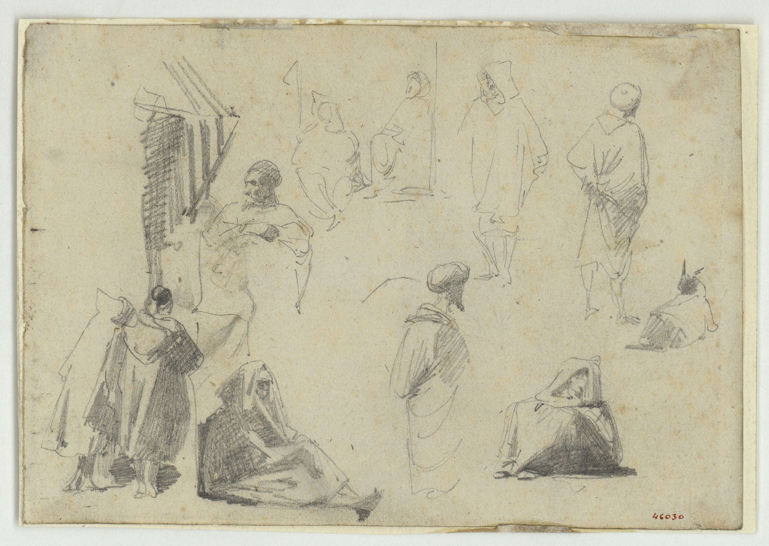 image for: Marià Fortuny - Marroquins - Cap a 1860-1862