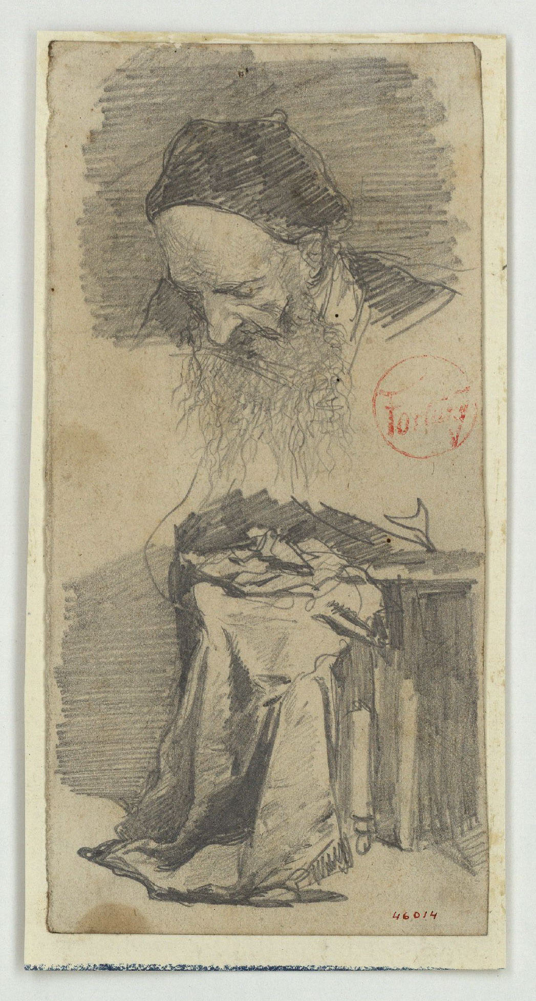 image for: Marià Fortuny - Cap d&#039;hebreu i vestimenta - Cap a 1860-1862