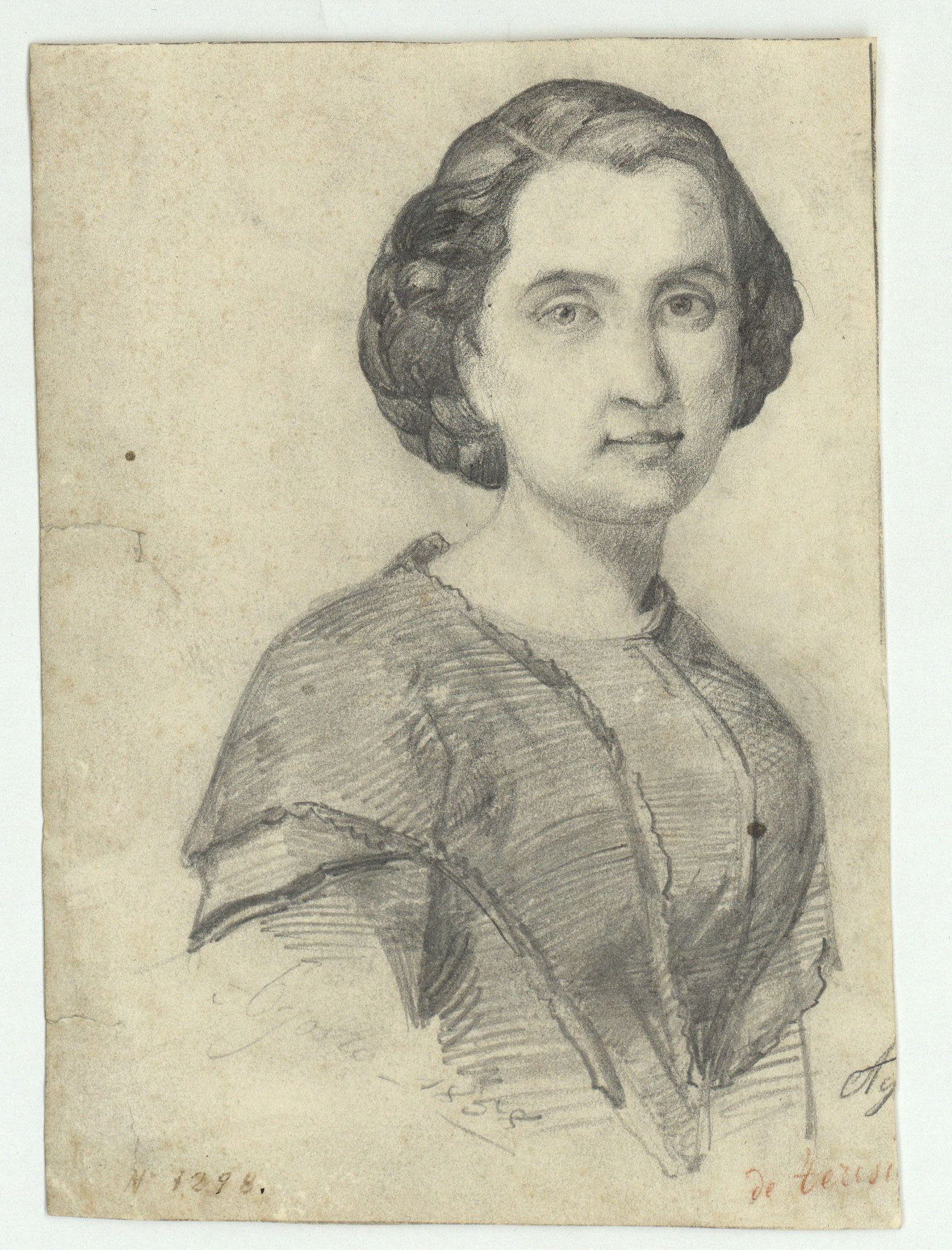 image for: Marià Fortuny - Bust femení - 1858