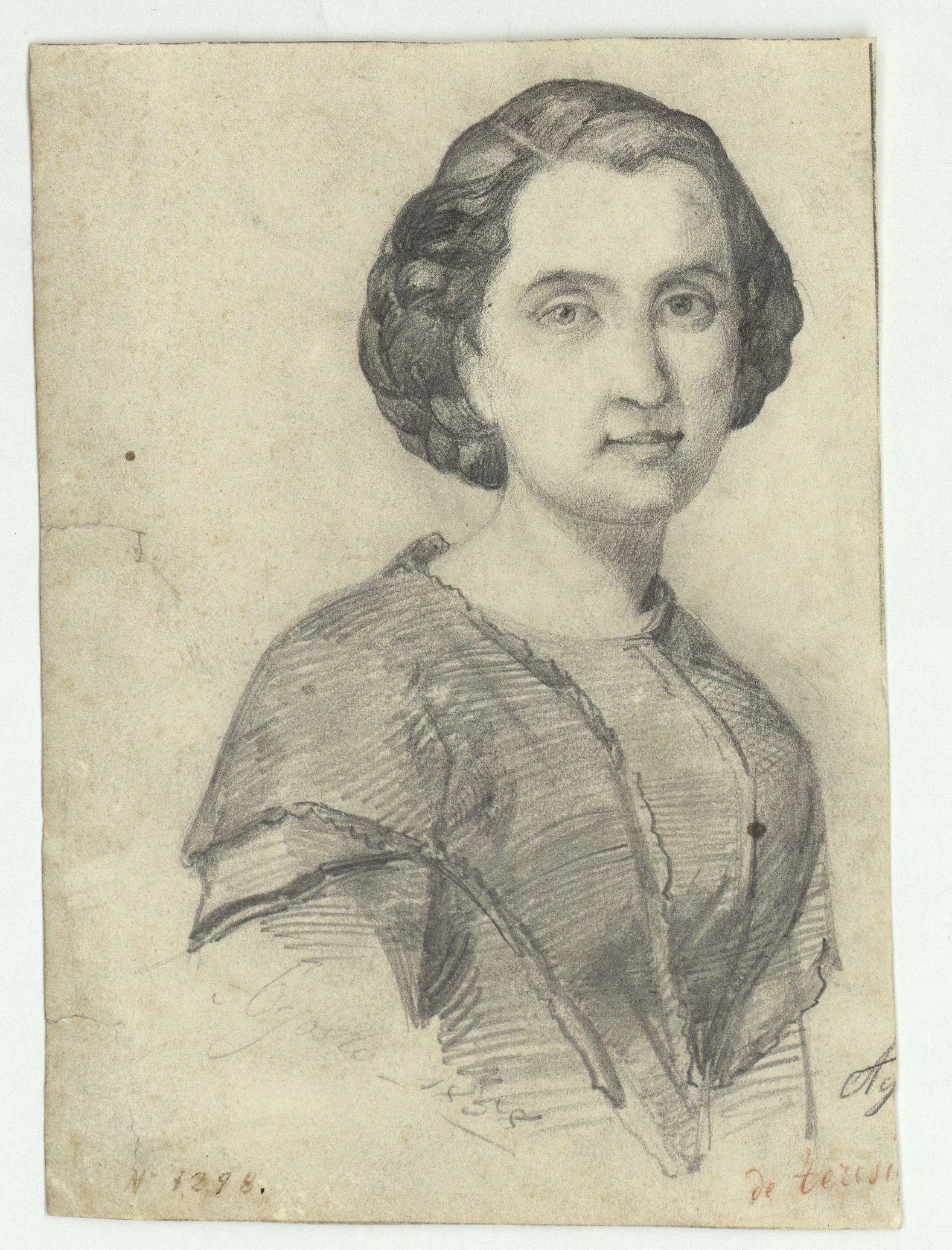 image for: Marià Fortuny - Bust femení - 1858