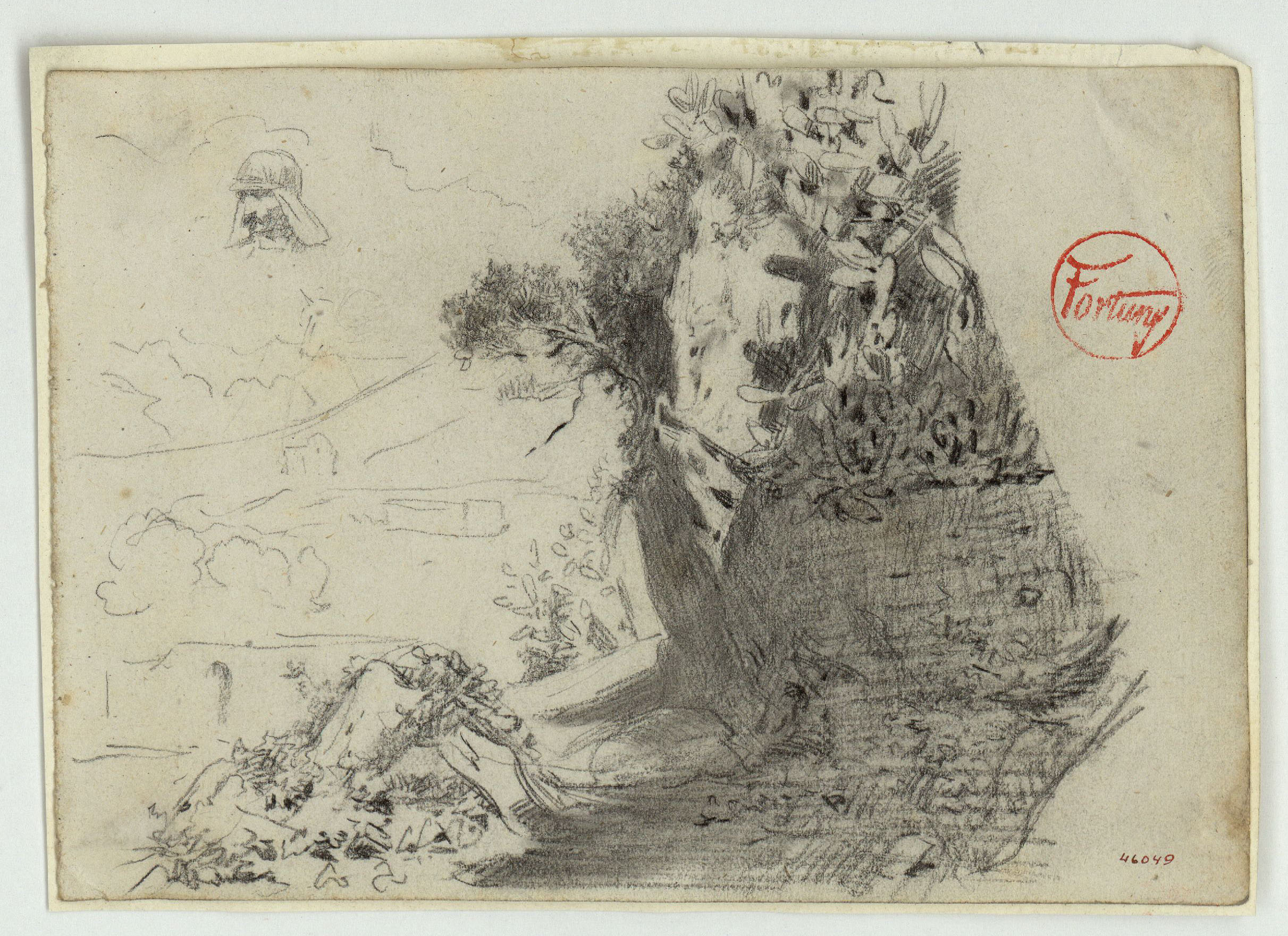 image for: Marià Fortuny - Paisatge marroquí - Cap a 1860