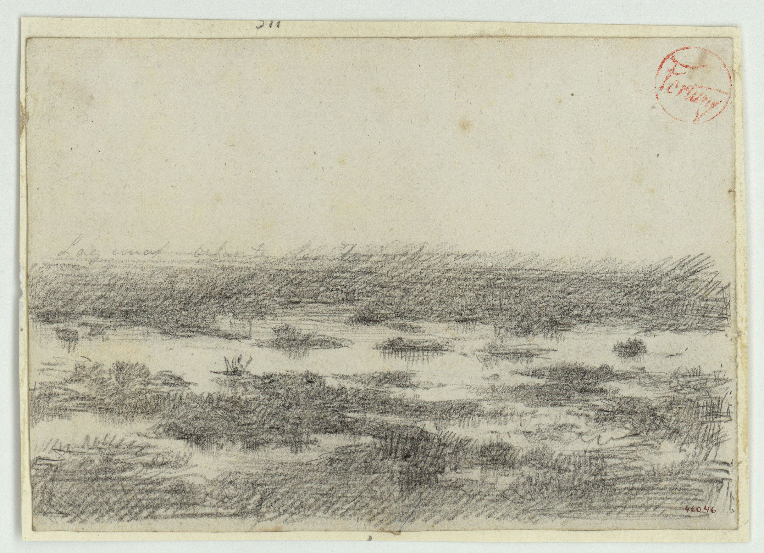 image for: Marià Fortuny - Lagunas delante las trincheras - Cap a 1860
