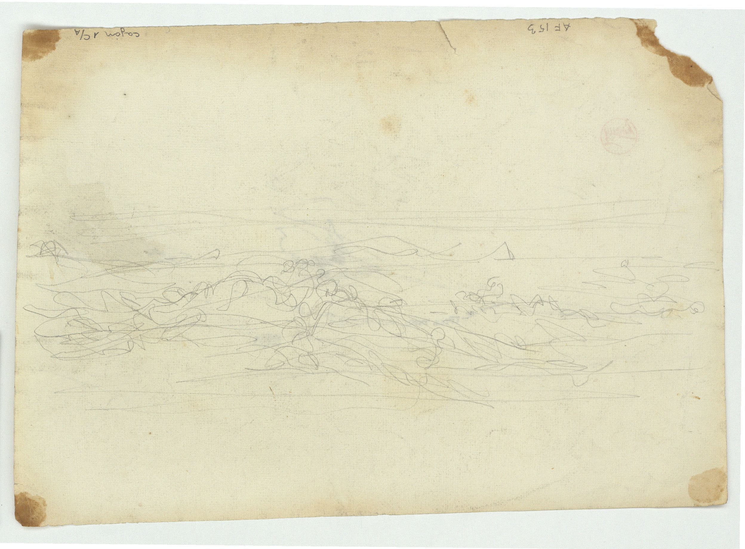 image for: Marià Fortuny - Paisatge marroquí (anvers) / Paisatge marroquí (revers) - Cap a 1860-1862 [1]