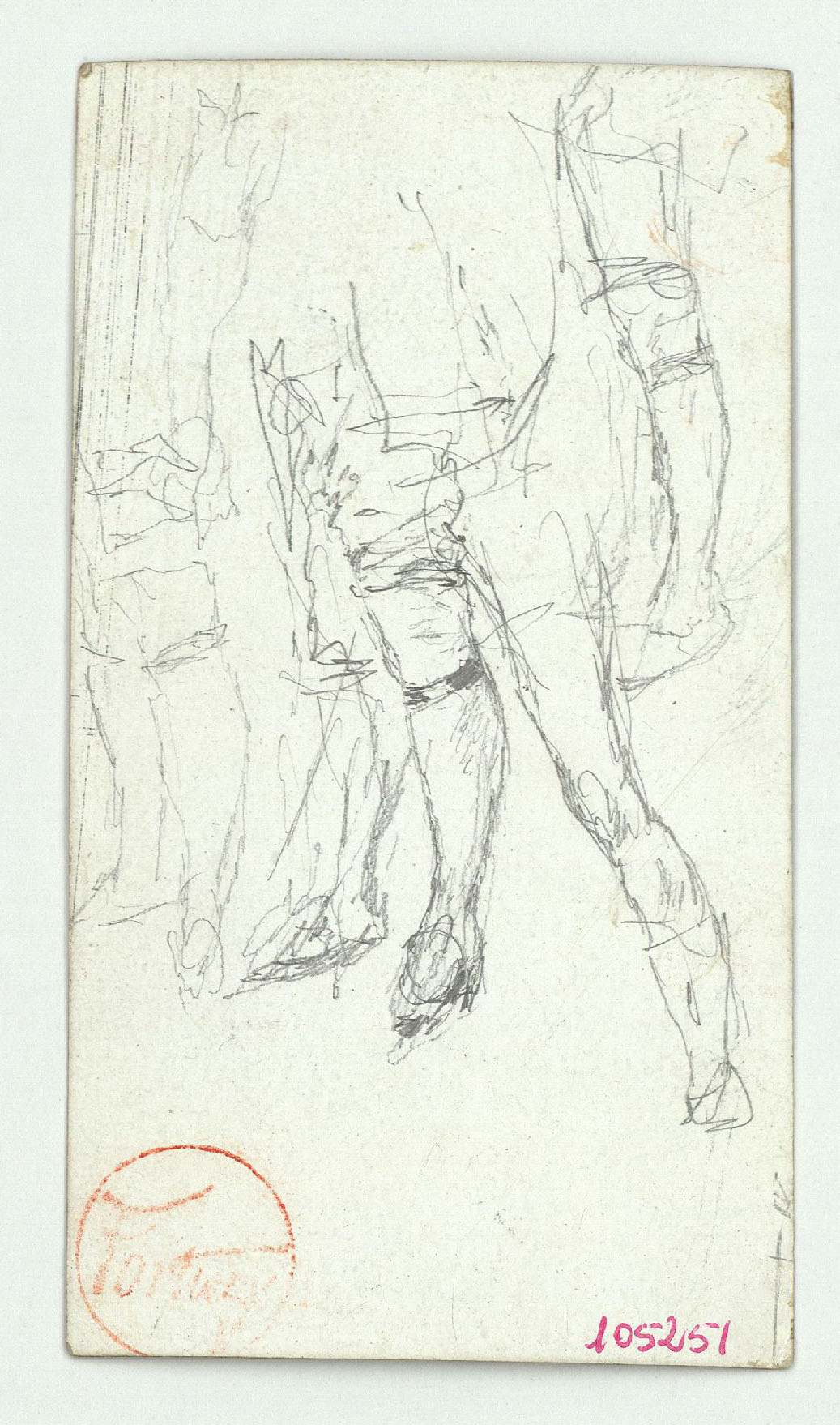 image for: Marià Fortuny - Estudi per al quadre «L&#039;elecció de la model» - Cap a 1868-1870