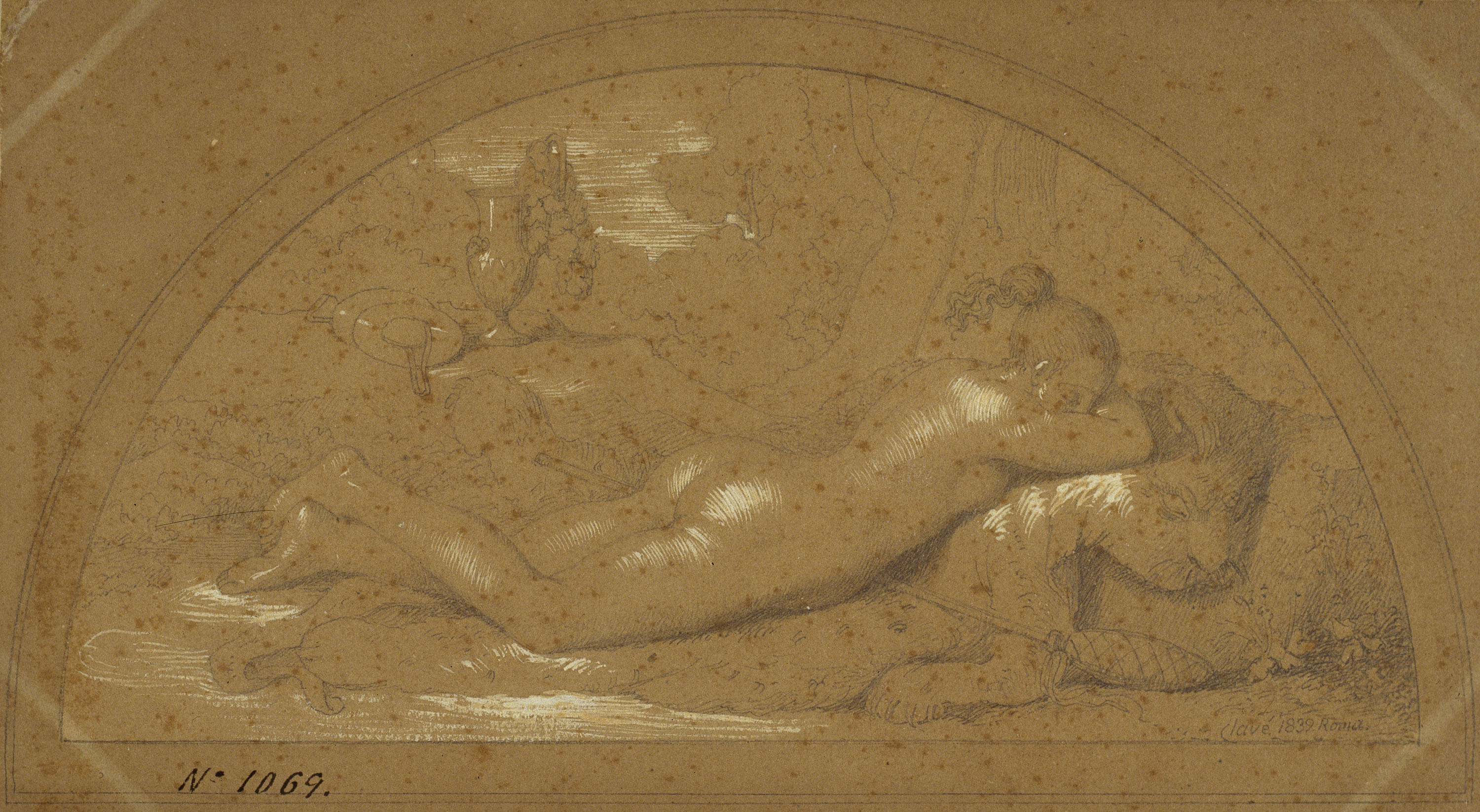 image for: Pelegrí Clavé - Nu femení - 1839