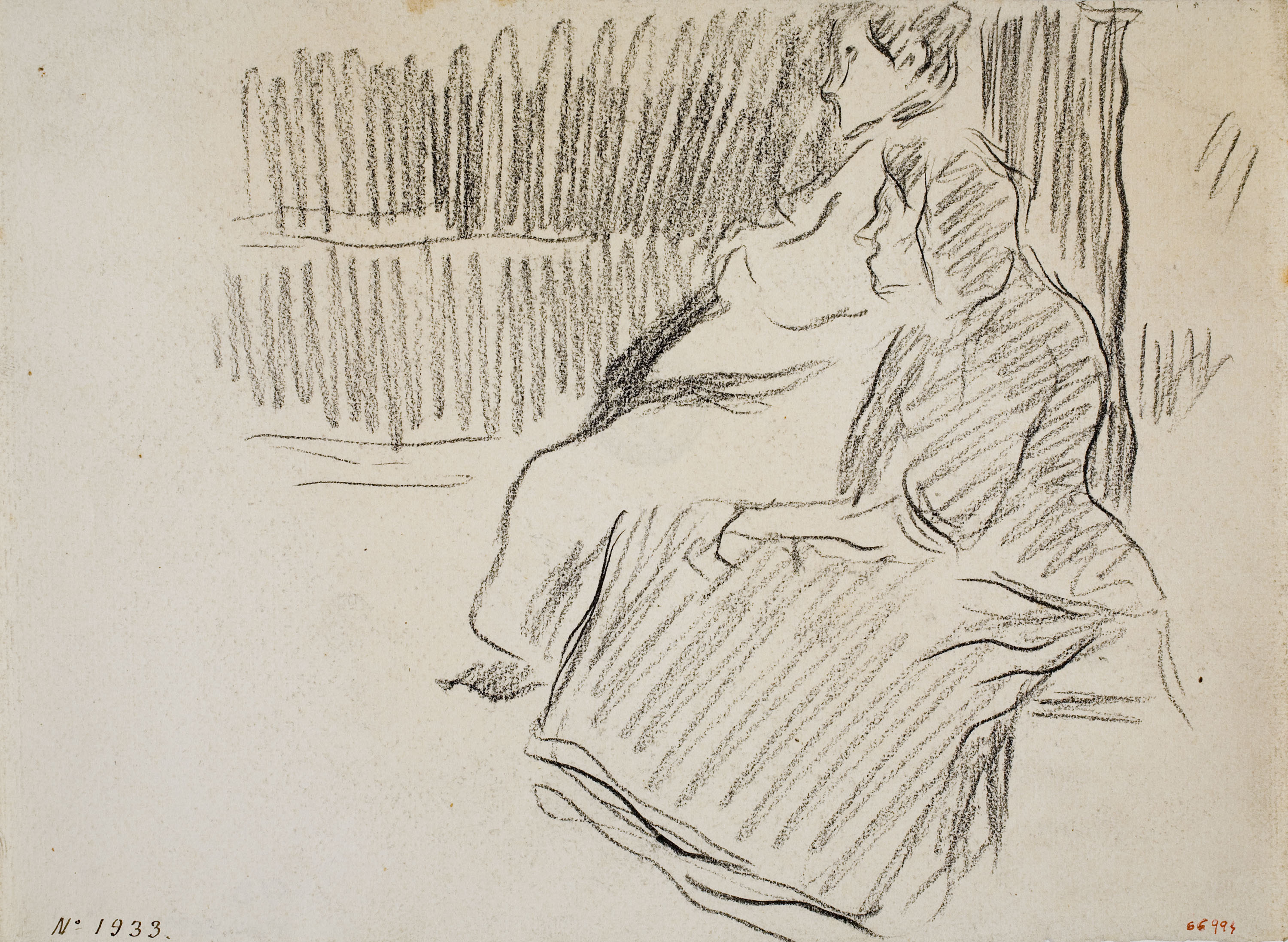 image for: Isidre Nonell - Dones assegudes - Cap a 1894