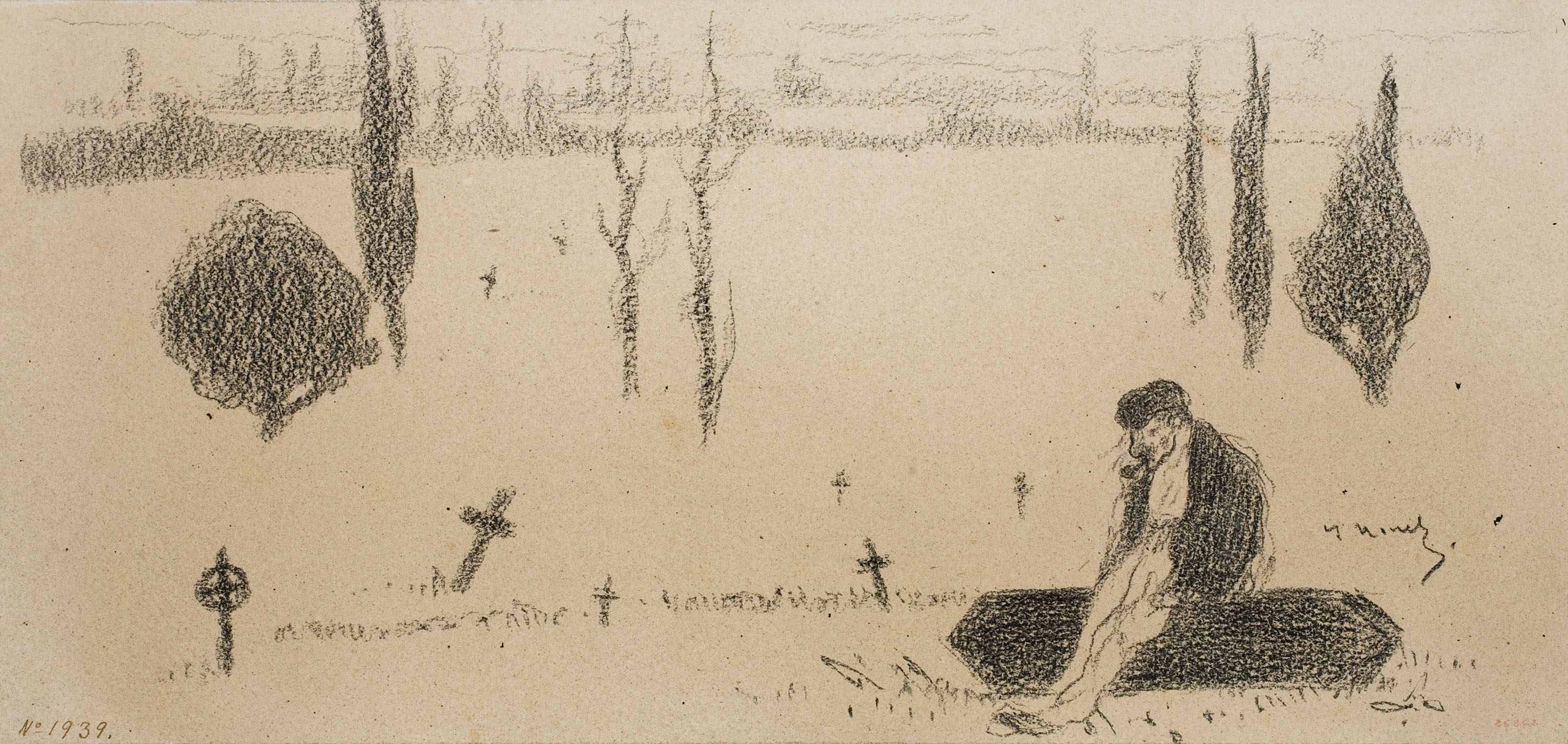 image for: Isidre Nonell - Enterramorts - Cap a 1895