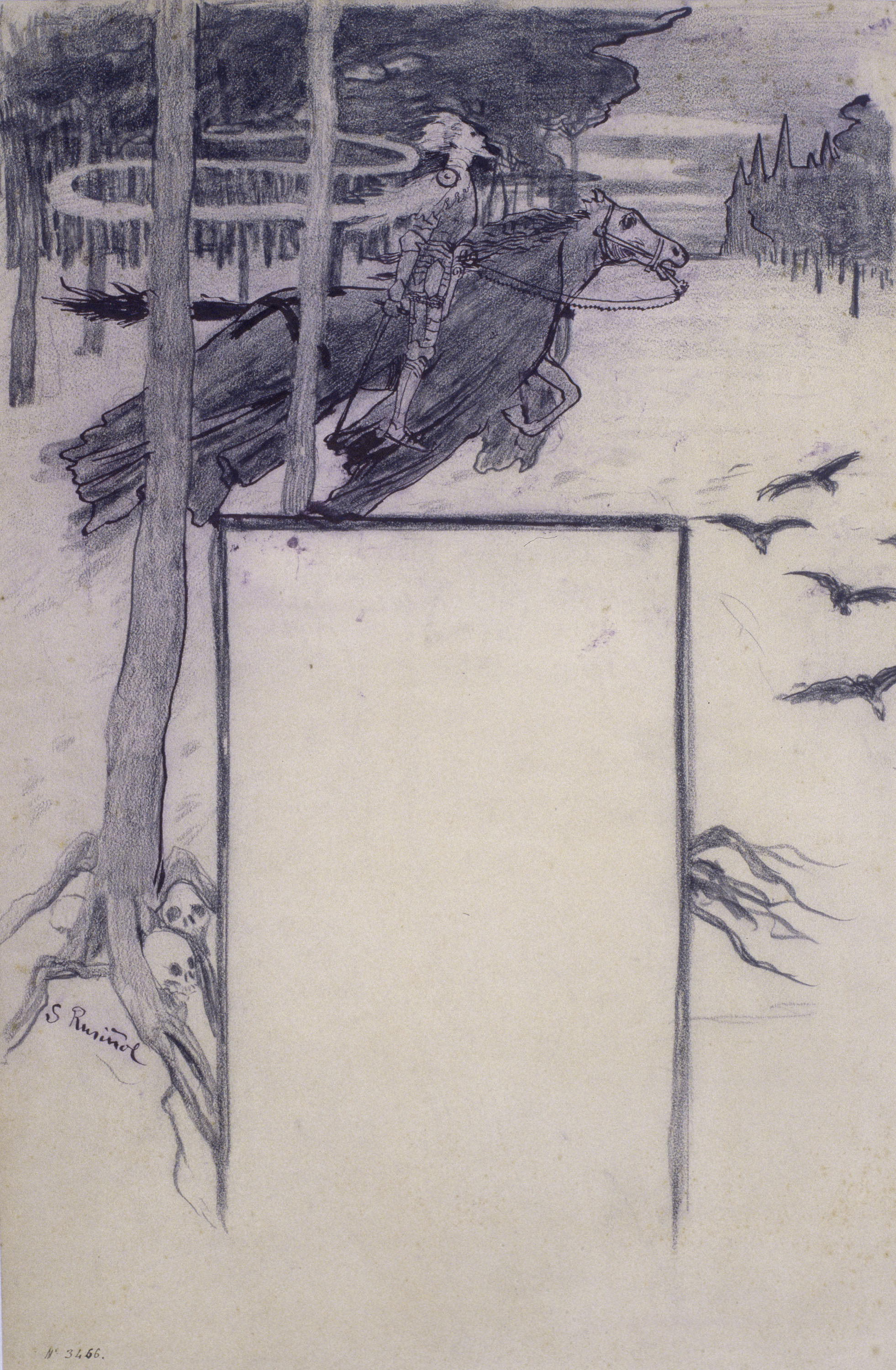 image for: Santiago Rusiñol - Fantasia - Cap a 1897