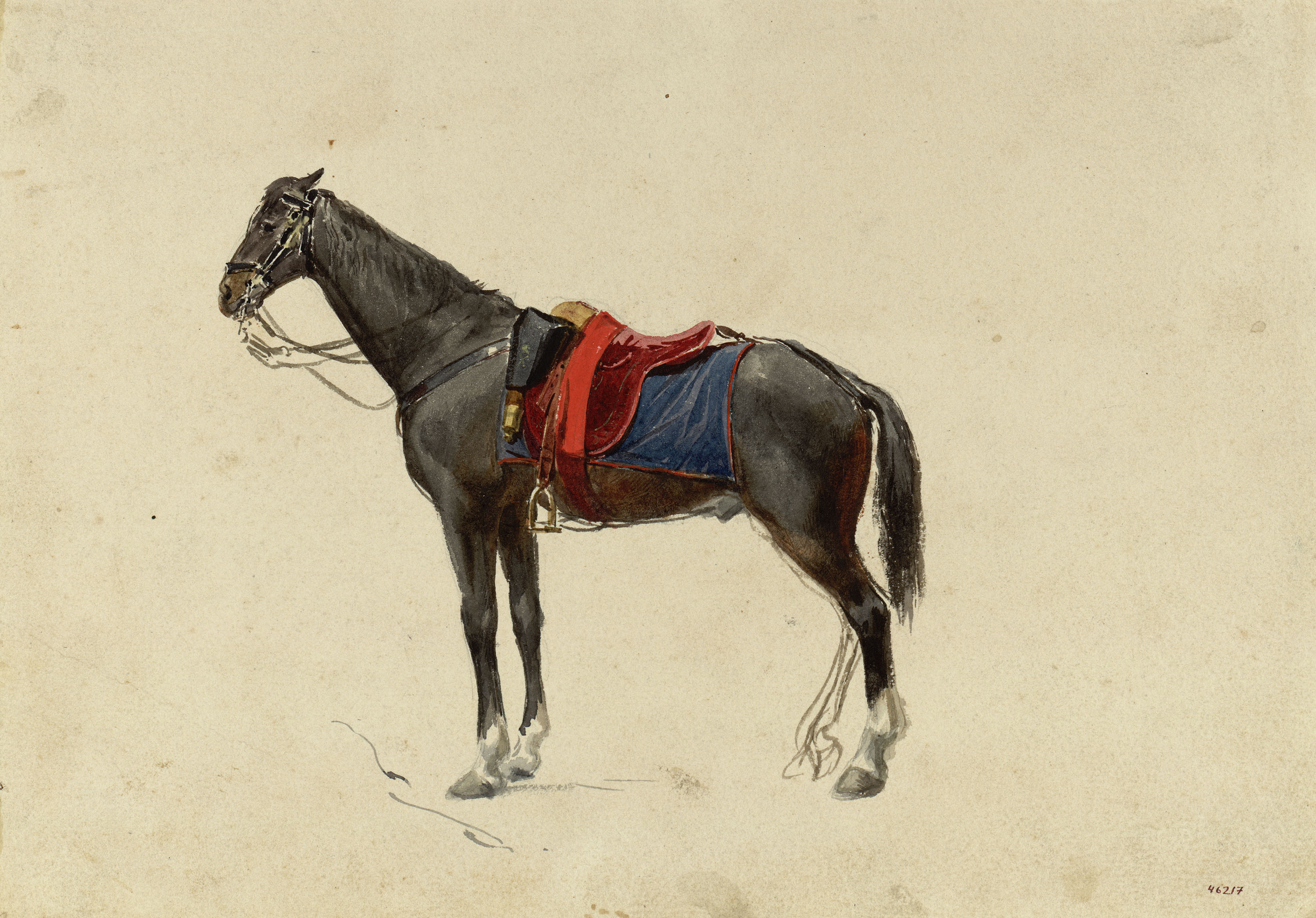 image for: Marià Fortuny - Euga del general Prim - Cap a 1860