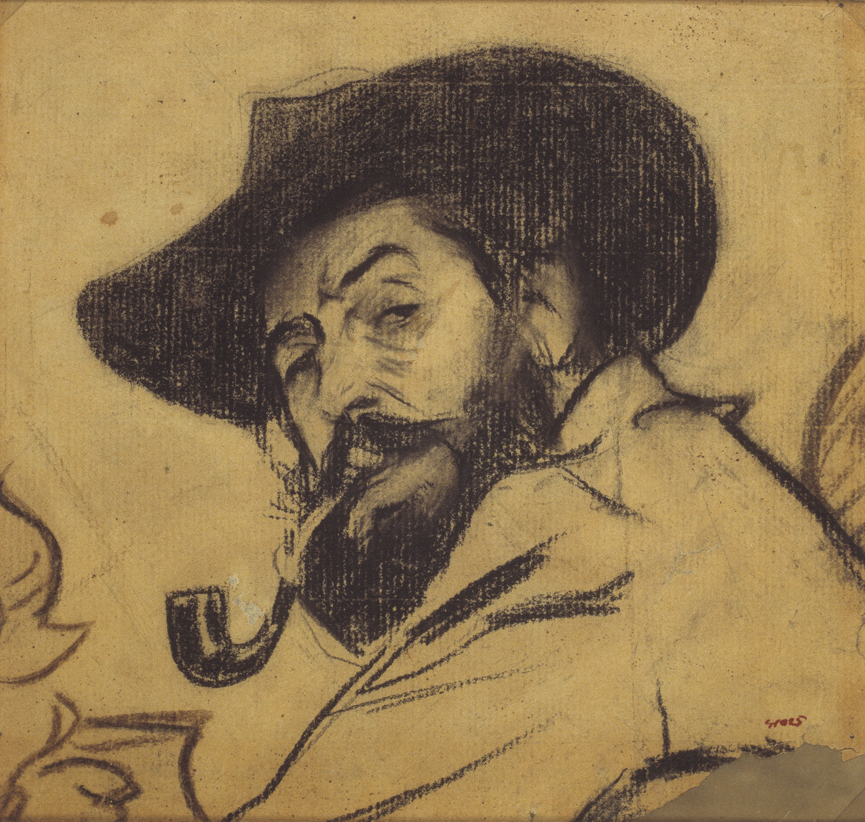 image for: Ramon Casas - Retrat de Pere Romeu - Cap a 1897-1898