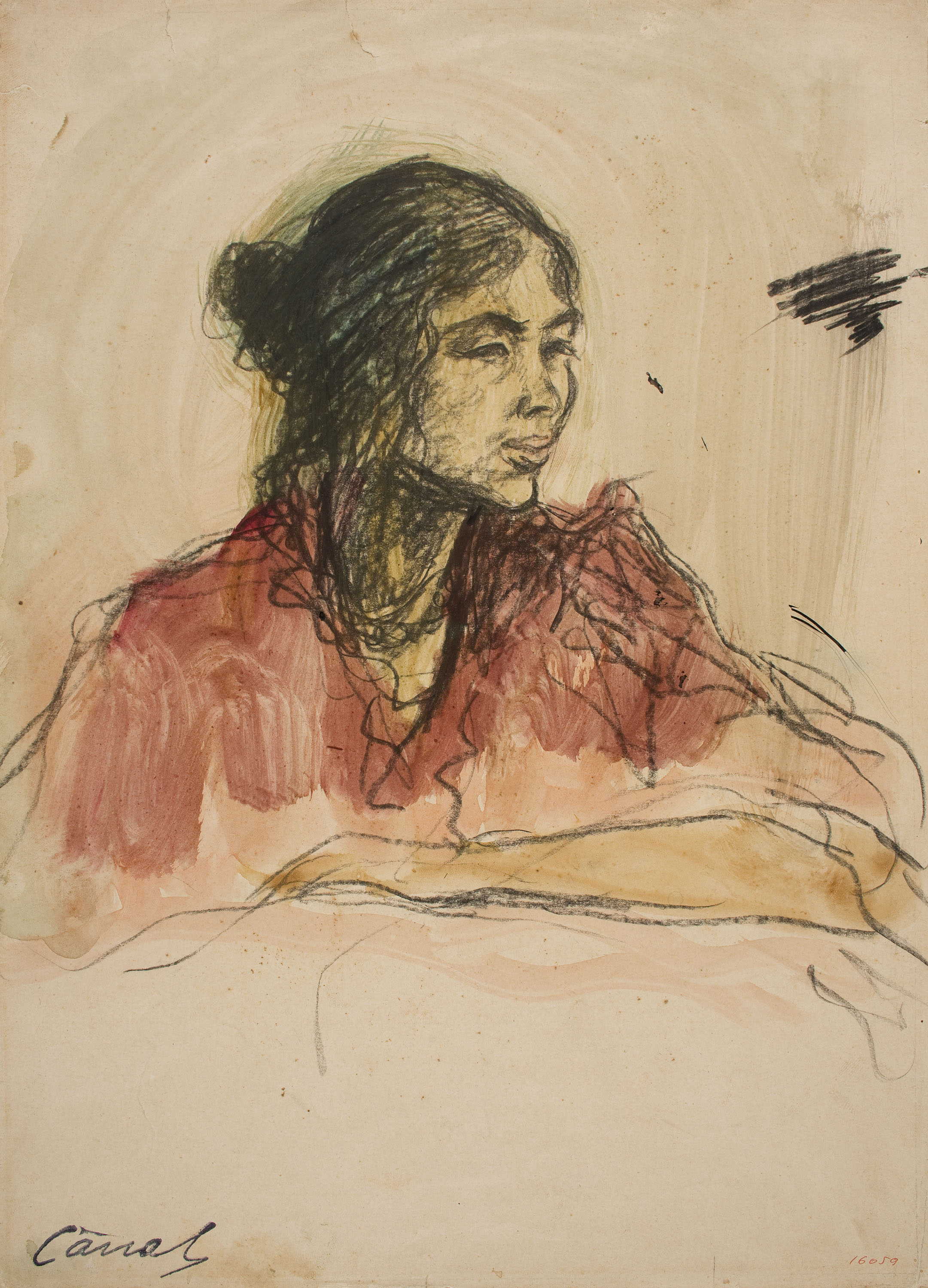 image for: Ricard Canals - Bust de gitana - Cap a 1900