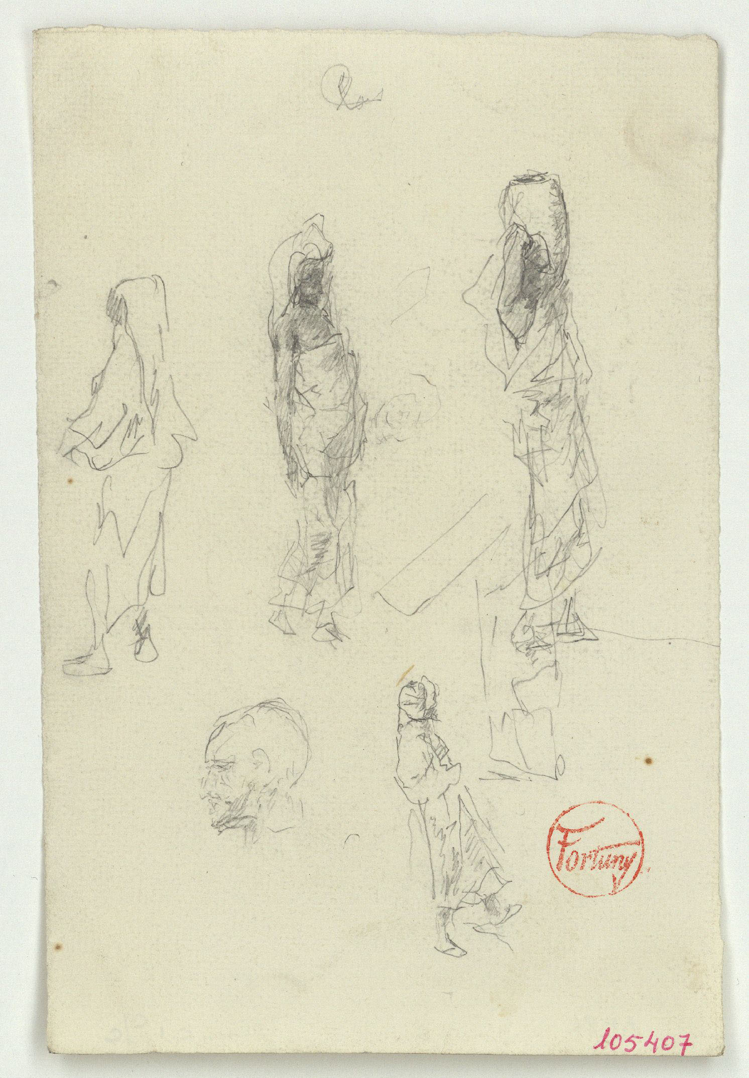 image for: Marià Fortuny - Marroquins - Cap a 1860-1862