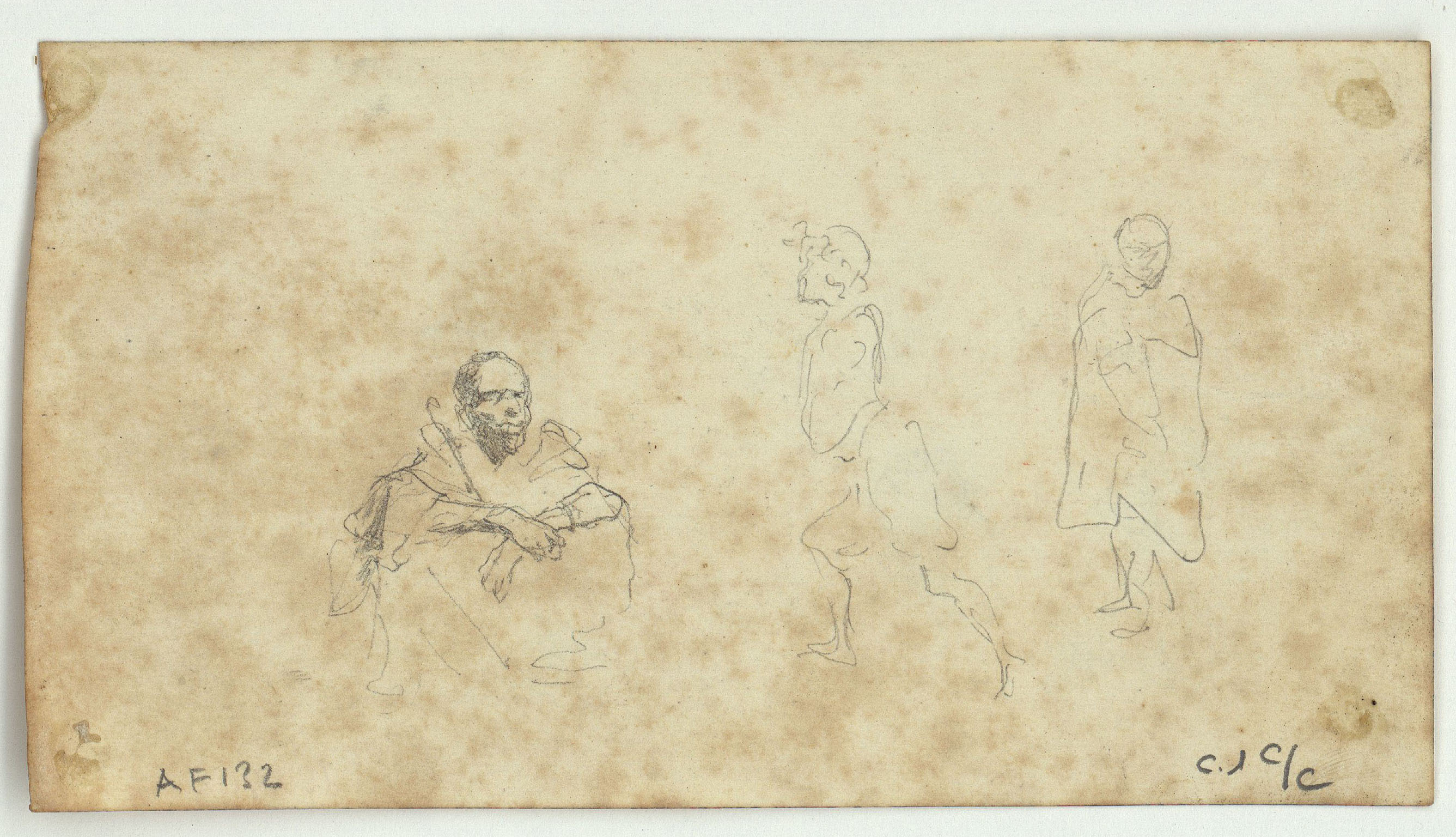 image for: Marià Fortuny - Marroquins (anvers) / Marroquins (revers) - Cap a 1860-1862 [1]