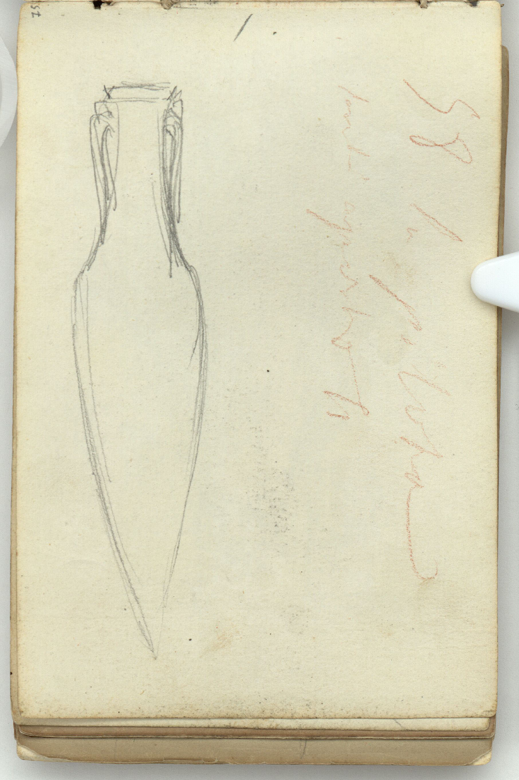 image for: Marià Fortuny - Arbres i fulles (anvers) / Àmfora (revers) - Cap a 1863-1872 [1]