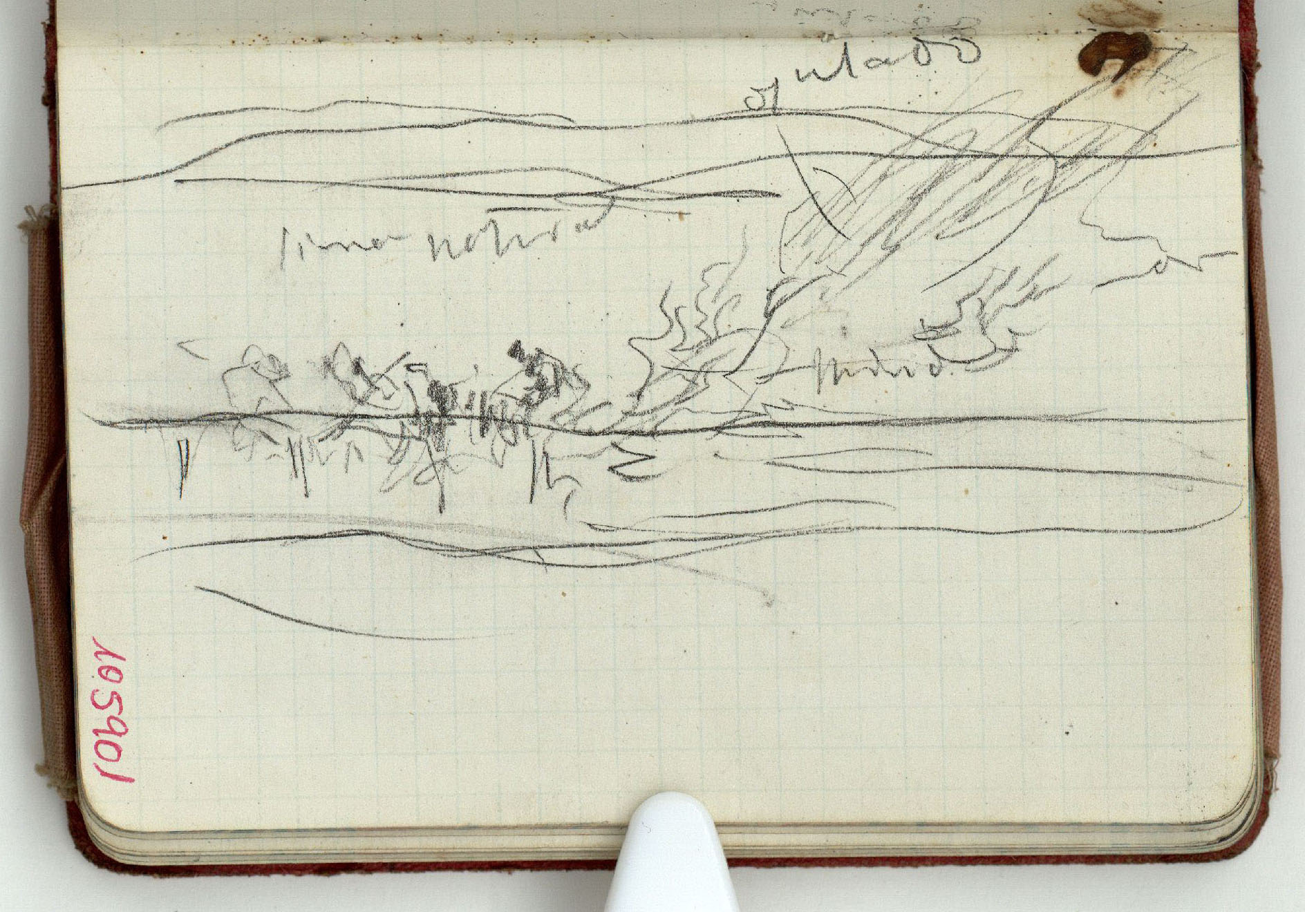image for: Marià Fortuny - Croquis inconcret - Cap a 1868-1872