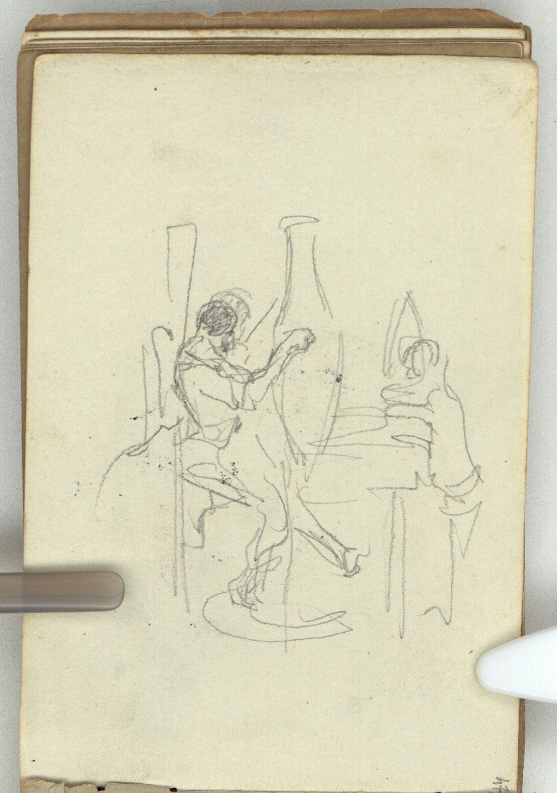 image for: Marià Fortuny - Mur (anvers) / Terrissaire (revers) - Cap a 1866-1872 [1]