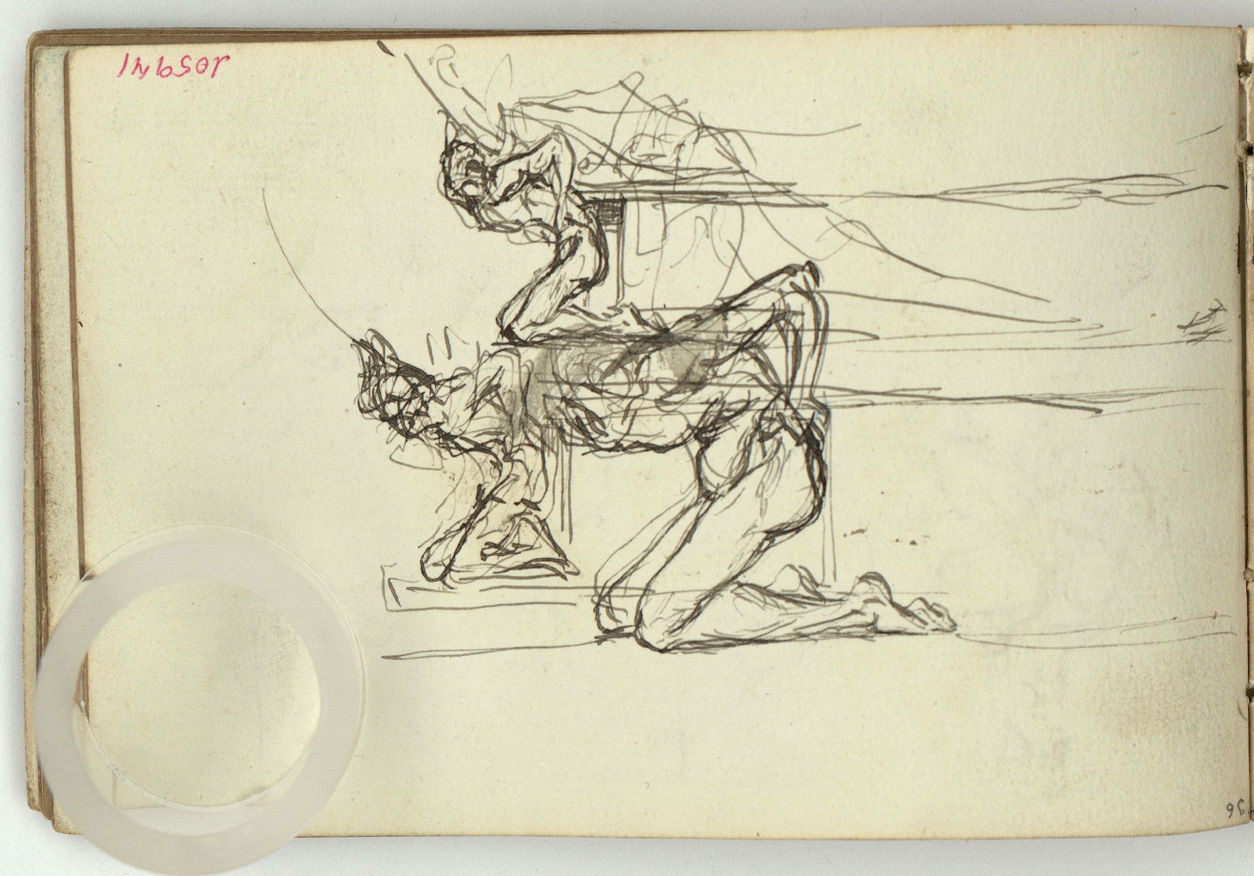 image for: Marià Fortuny - Pedestal d&#039;estil renaixentista (anvers) / Pedestals d&#039;estil renaixentista (revers) - Cap a 1863-1866