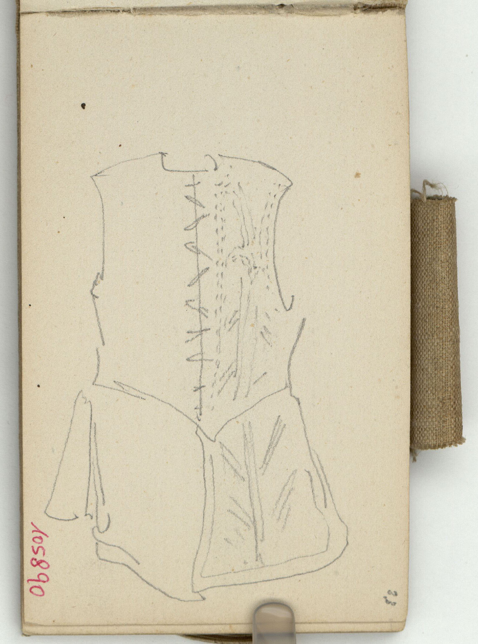 image for: Marià Fortuny - Vestit d&#039;època medieval - Cap a 1873