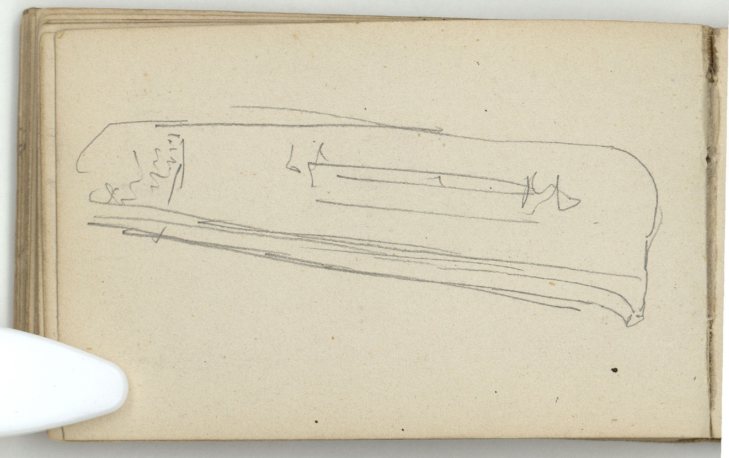 image for: Marià Fortuny - Croquis inconcret - Cap a 1873