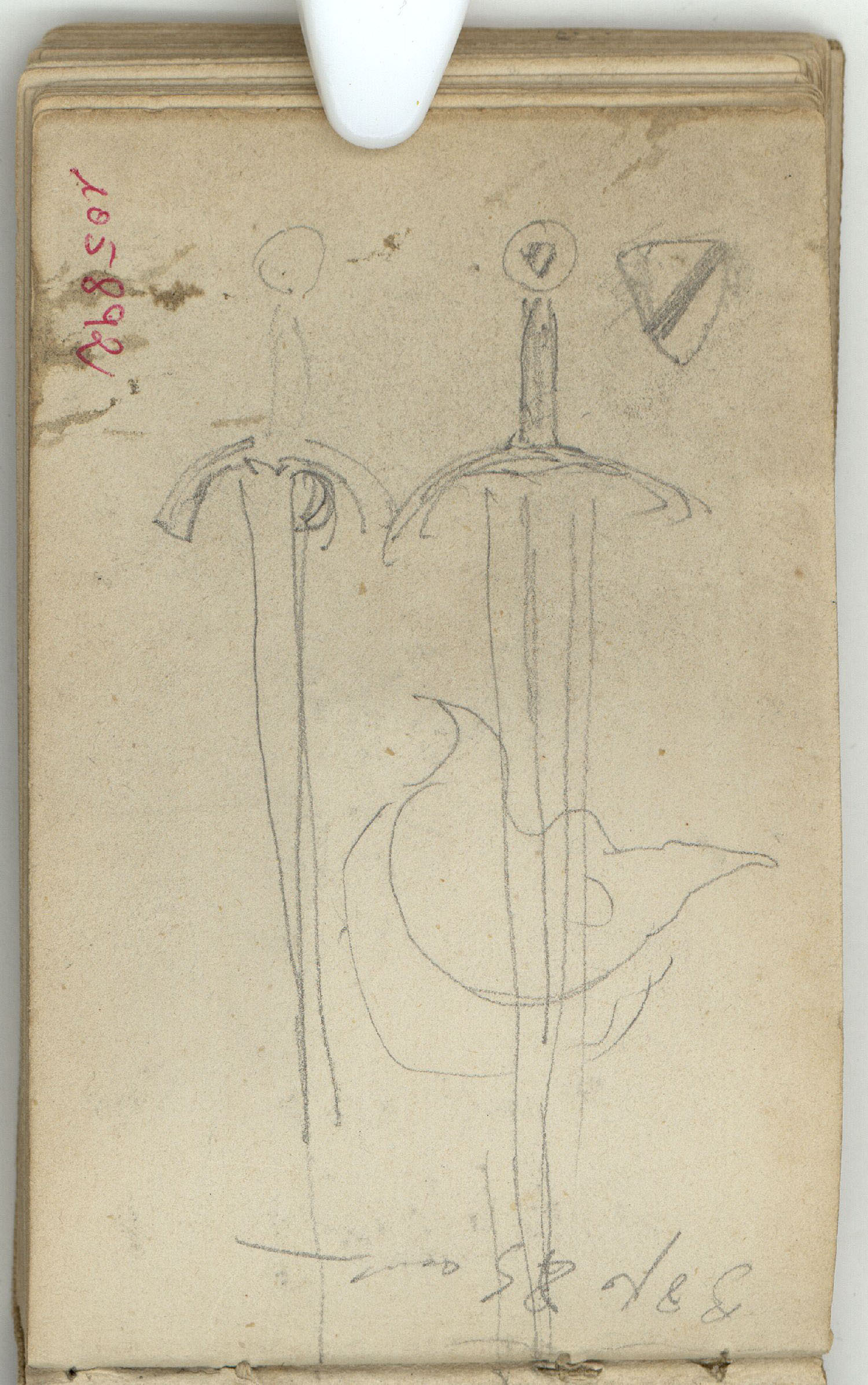 image for: Marià Fortuny - Espases - Cap a 1873