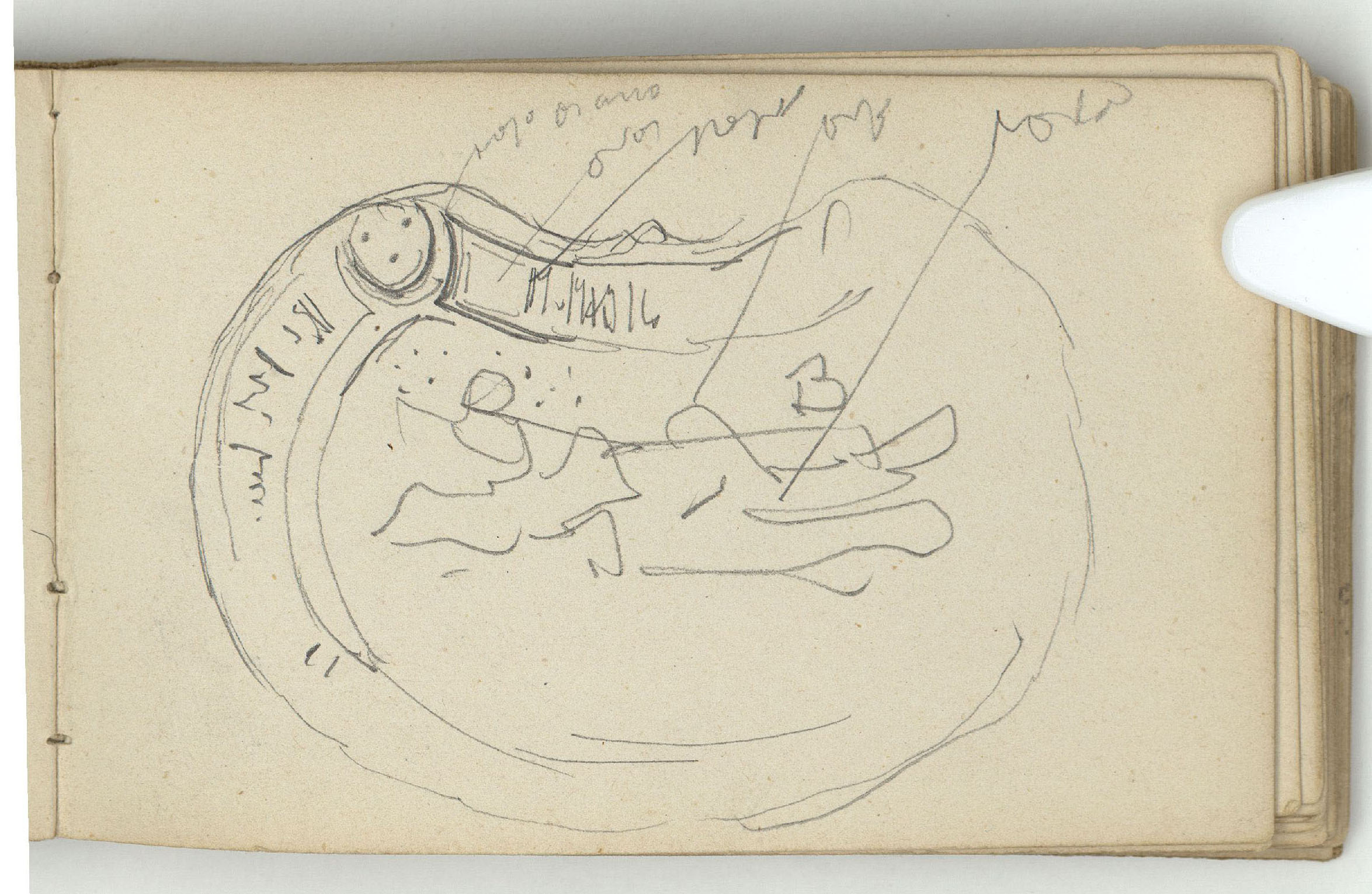 image for: Marià Fortuny - Plastró d&#039;armadura - Cap a 1873