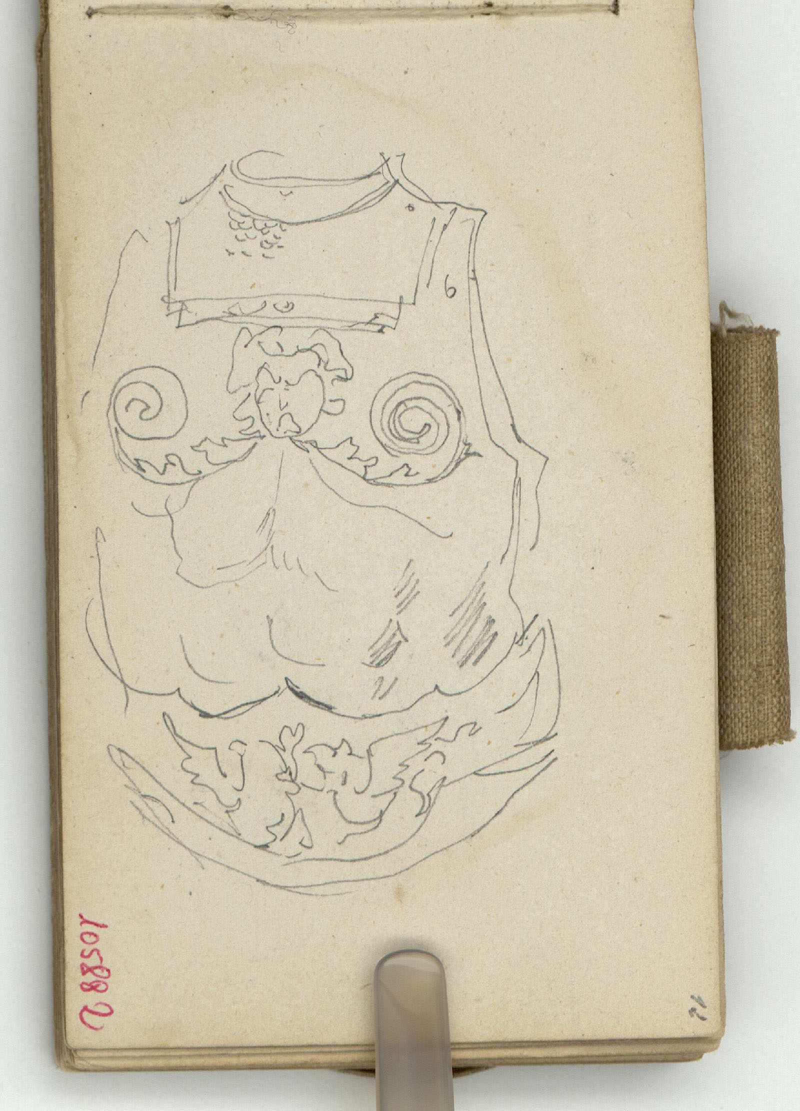 image for: Marià Fortuny - Cuirassa - Cap a 1873