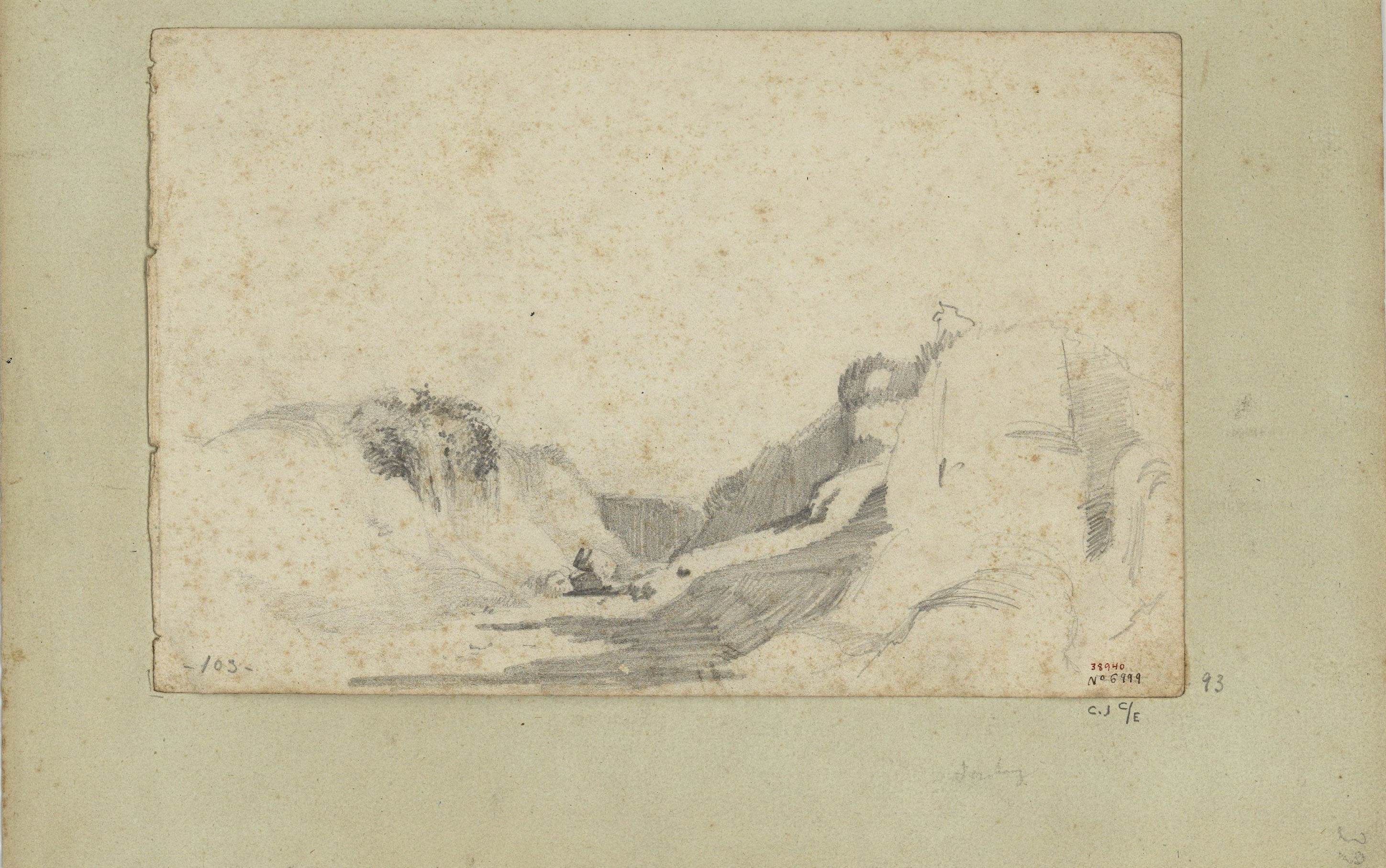 image for: Marià Fortuny - Paisatge - Cap a 1856-1858