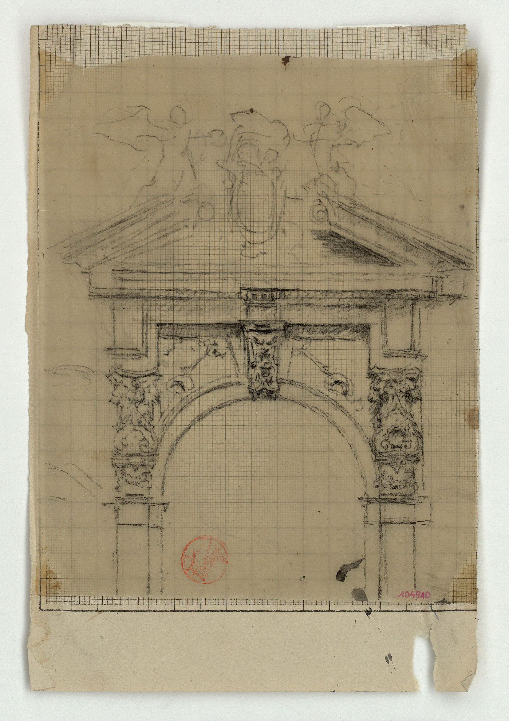 image for: Marià Fortuny - Estudi per al quadre «L&#039;elecció de la model» - Cap a 1868-1870