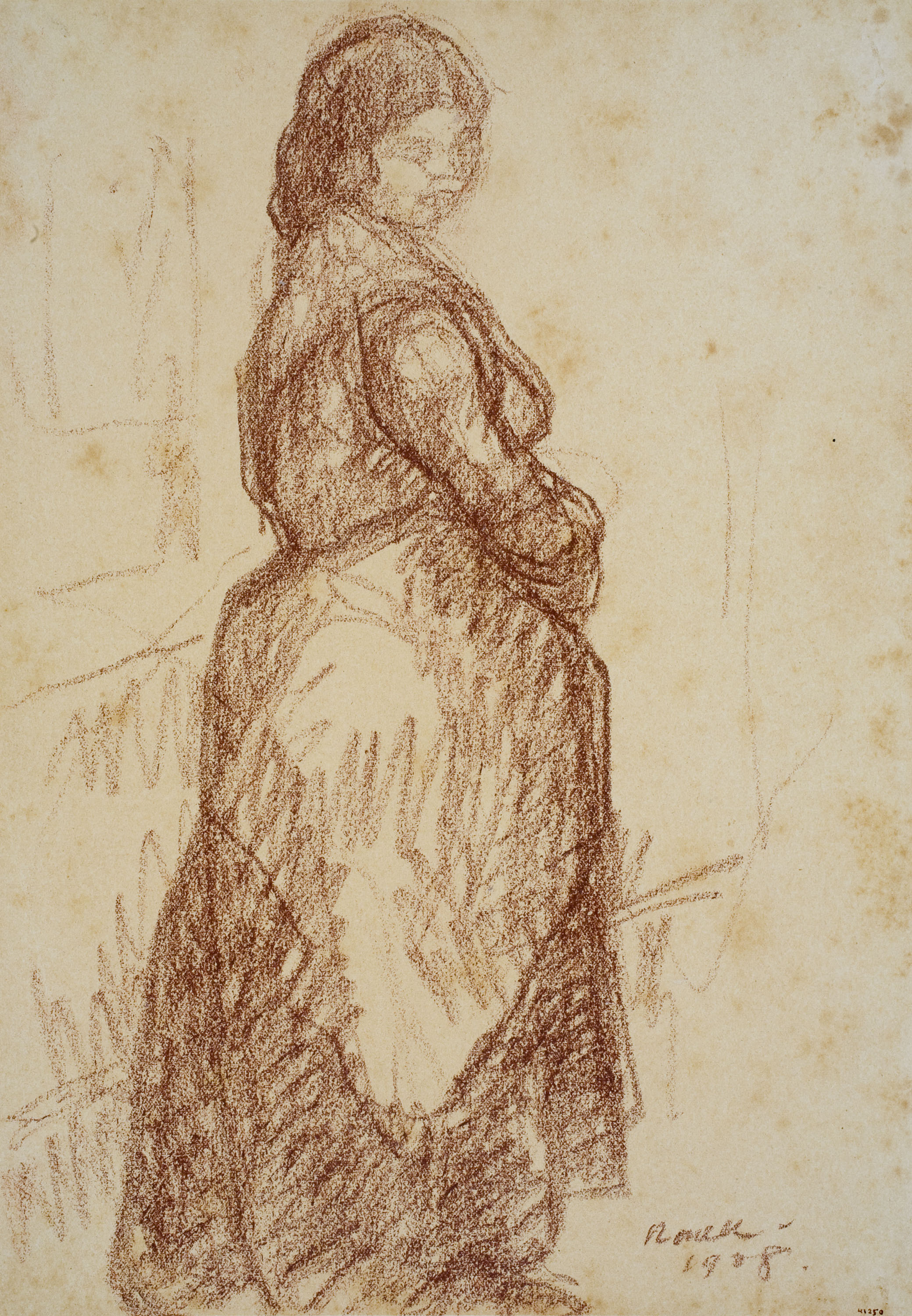 image for: Isidre Nonell - Gitana - 1908