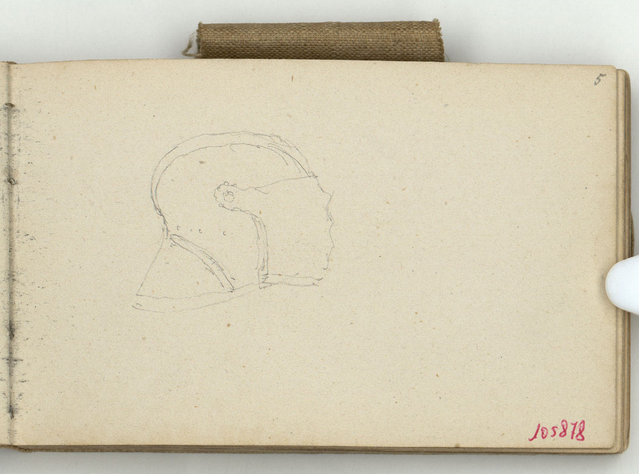 image for: Marià Fortuny - Casc - Cap a 1873