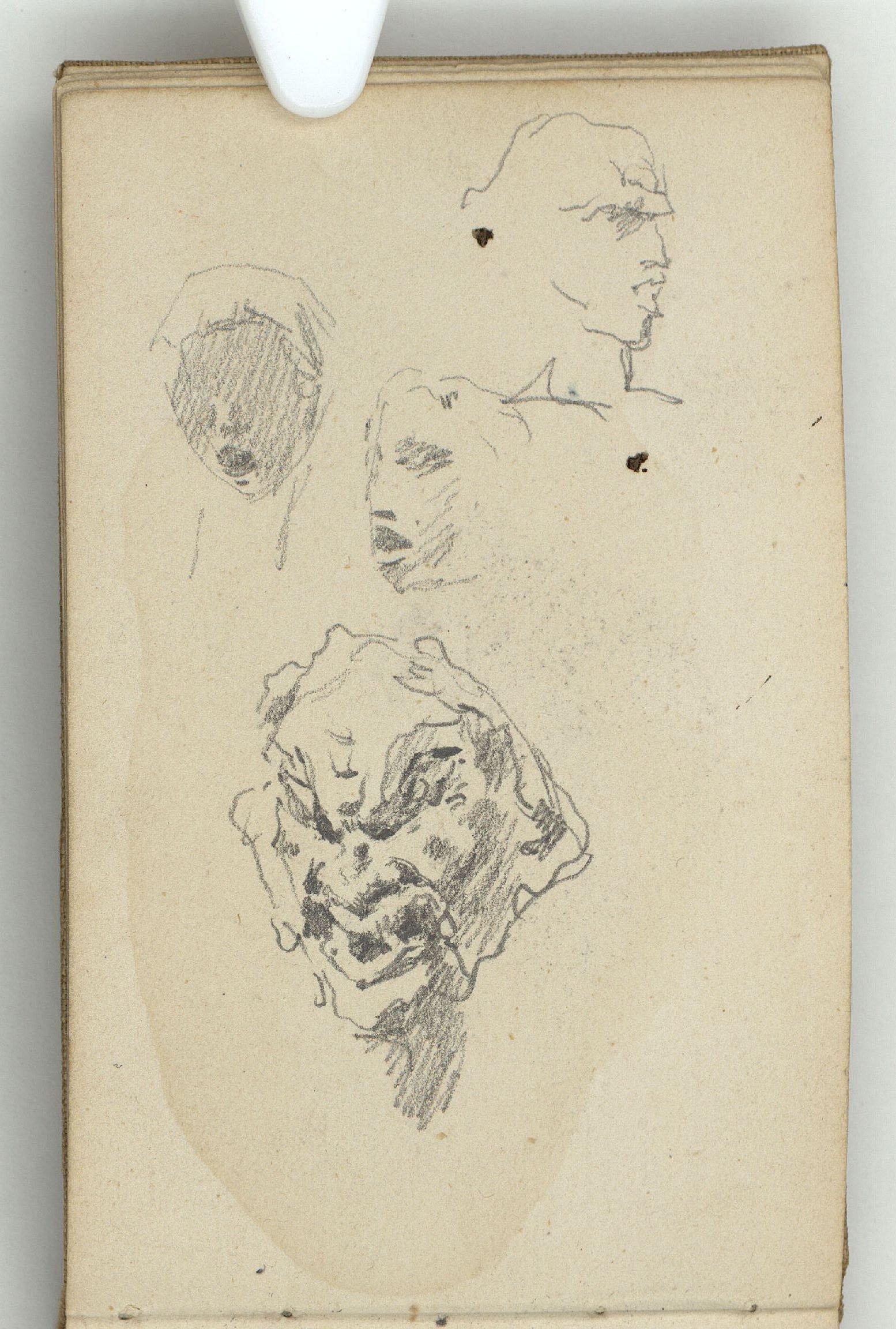 image for: Marià Fortuny - Caps i màscara - Cap a 1873