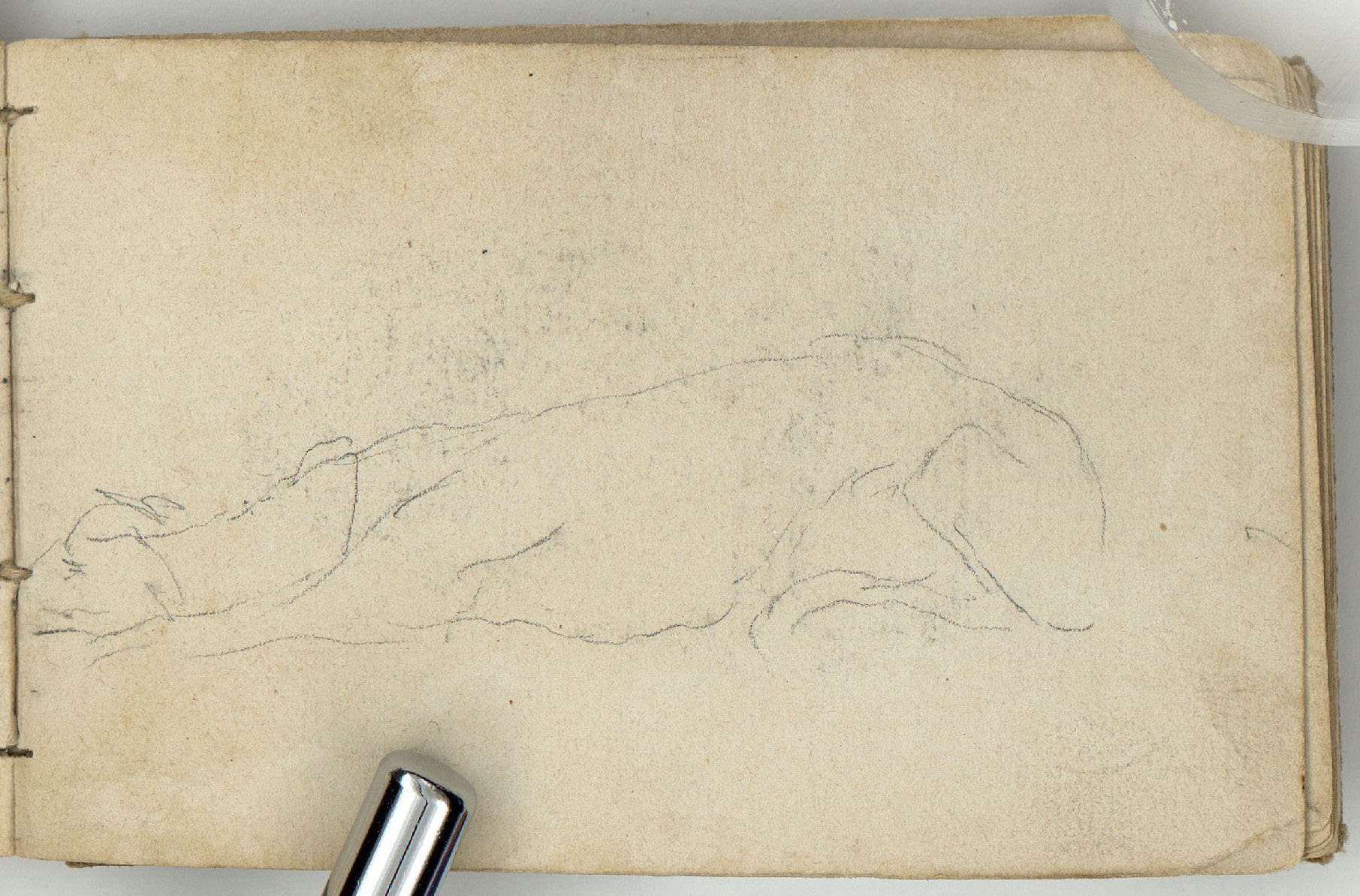 image for: Marià Fortuny - Estudi per a les aquarel·les «El venedor de tapissos» o «Amics fidels» - Cap a 1870