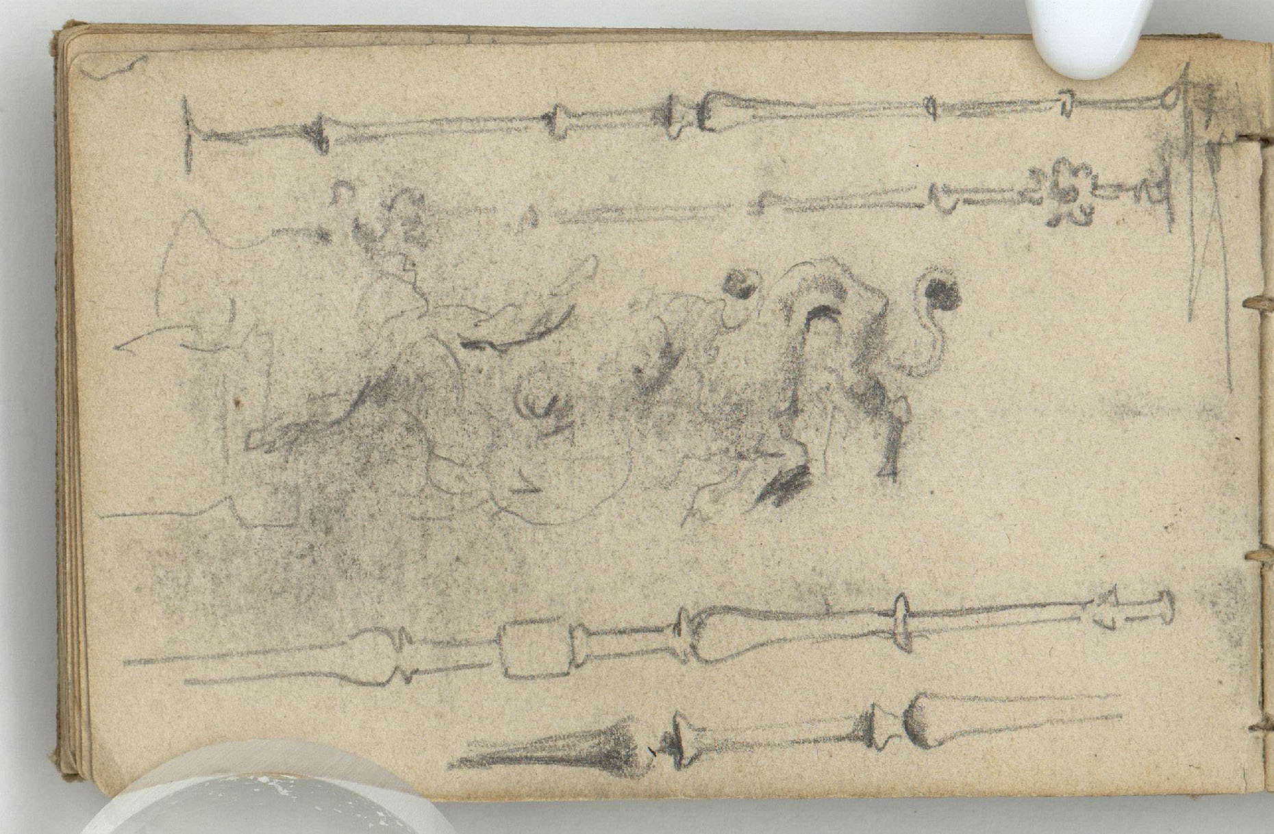 image for: Marià Fortuny - Barres de reixa - Cap a 1870