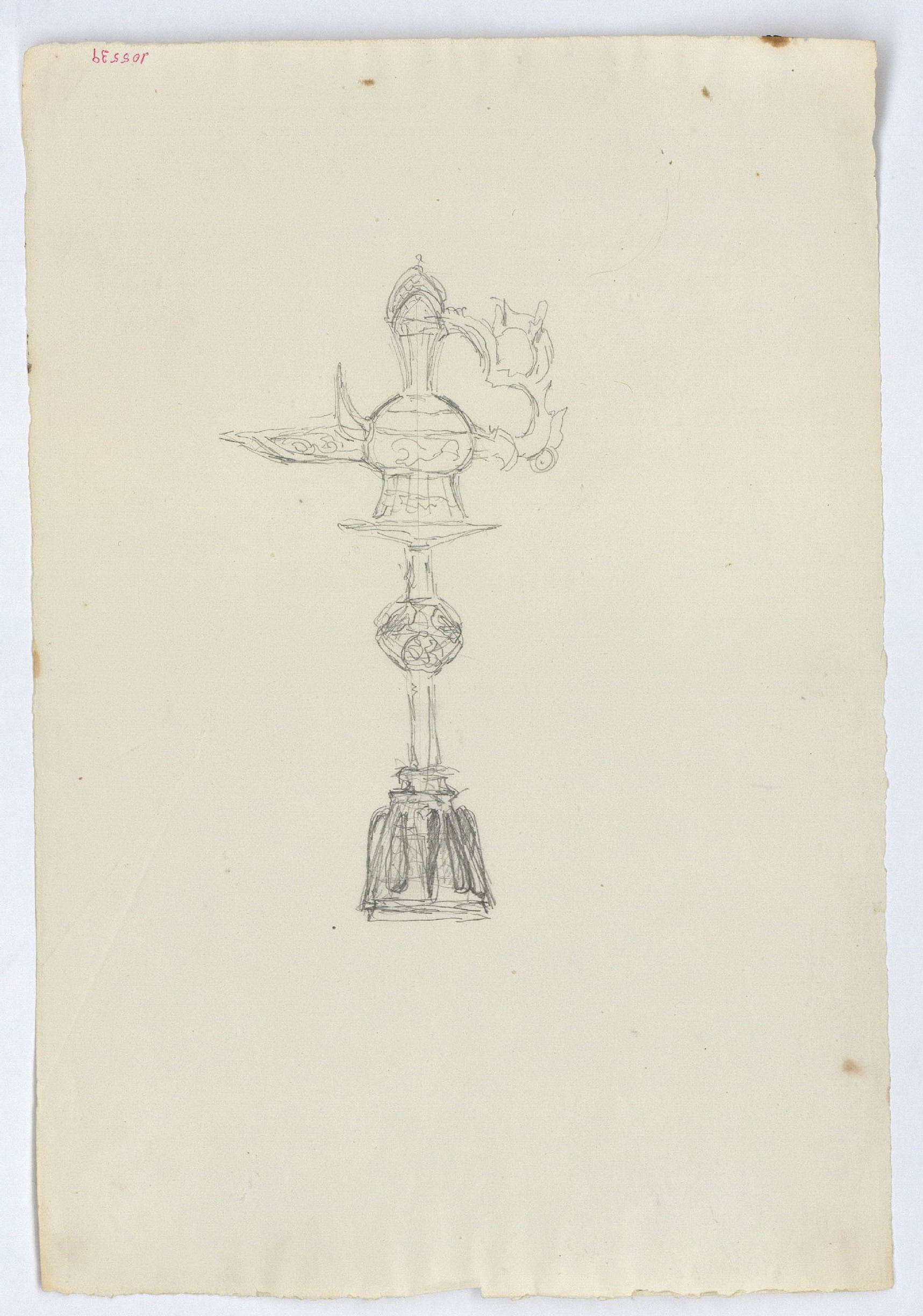 image for: Marià Fortuny - Llàntia d&#039;estil musulmà - Cap a 1870-1872