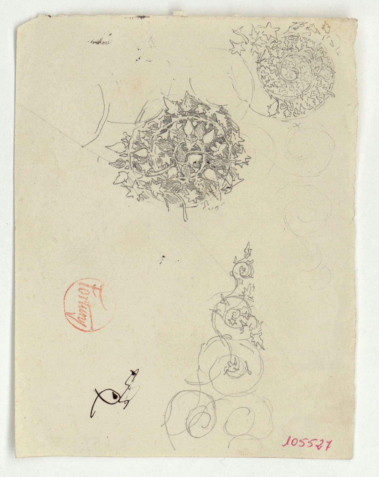 image for: Marià Fortuny - Motius ornamentals - Cap a 1870-1872