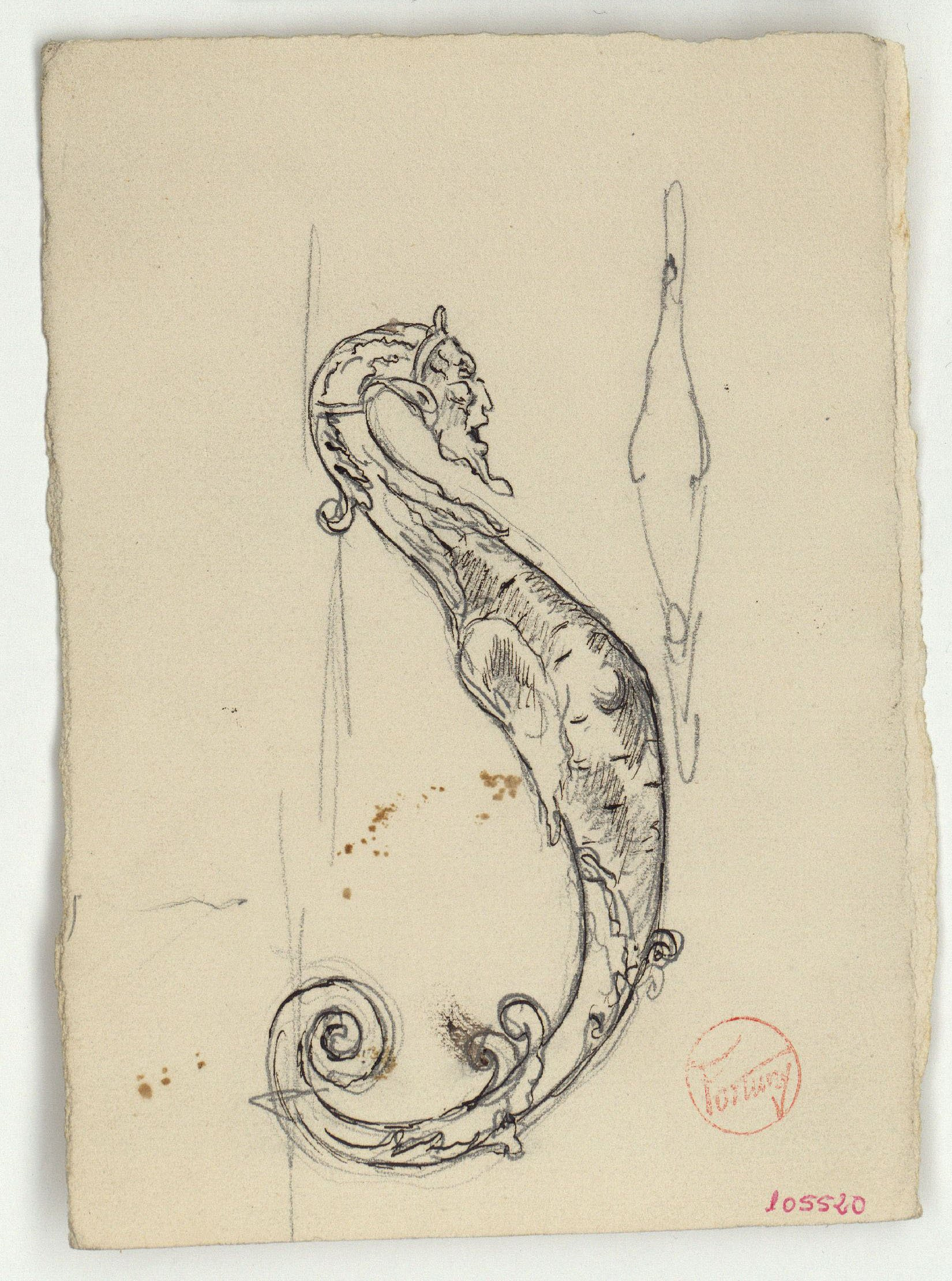 image for: Marià Fortuny - Tornapunta d&#039;estil rococó - Cap a 1867-1872