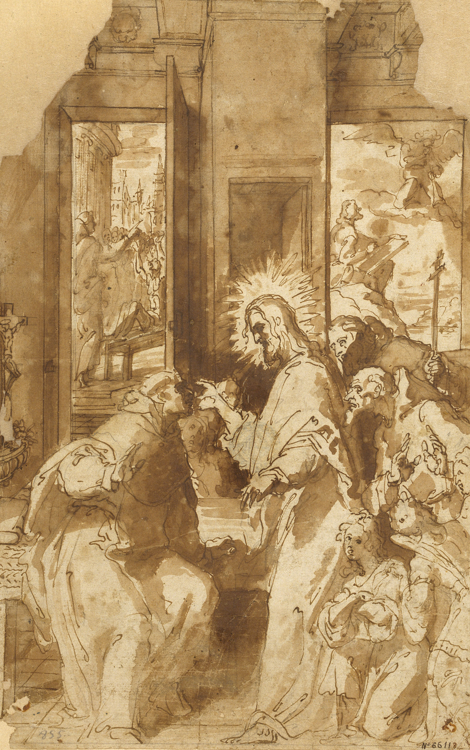 image for: Francesc Ribalta - Aparició de Crist a sant Vicenç Ferrer - 1604
