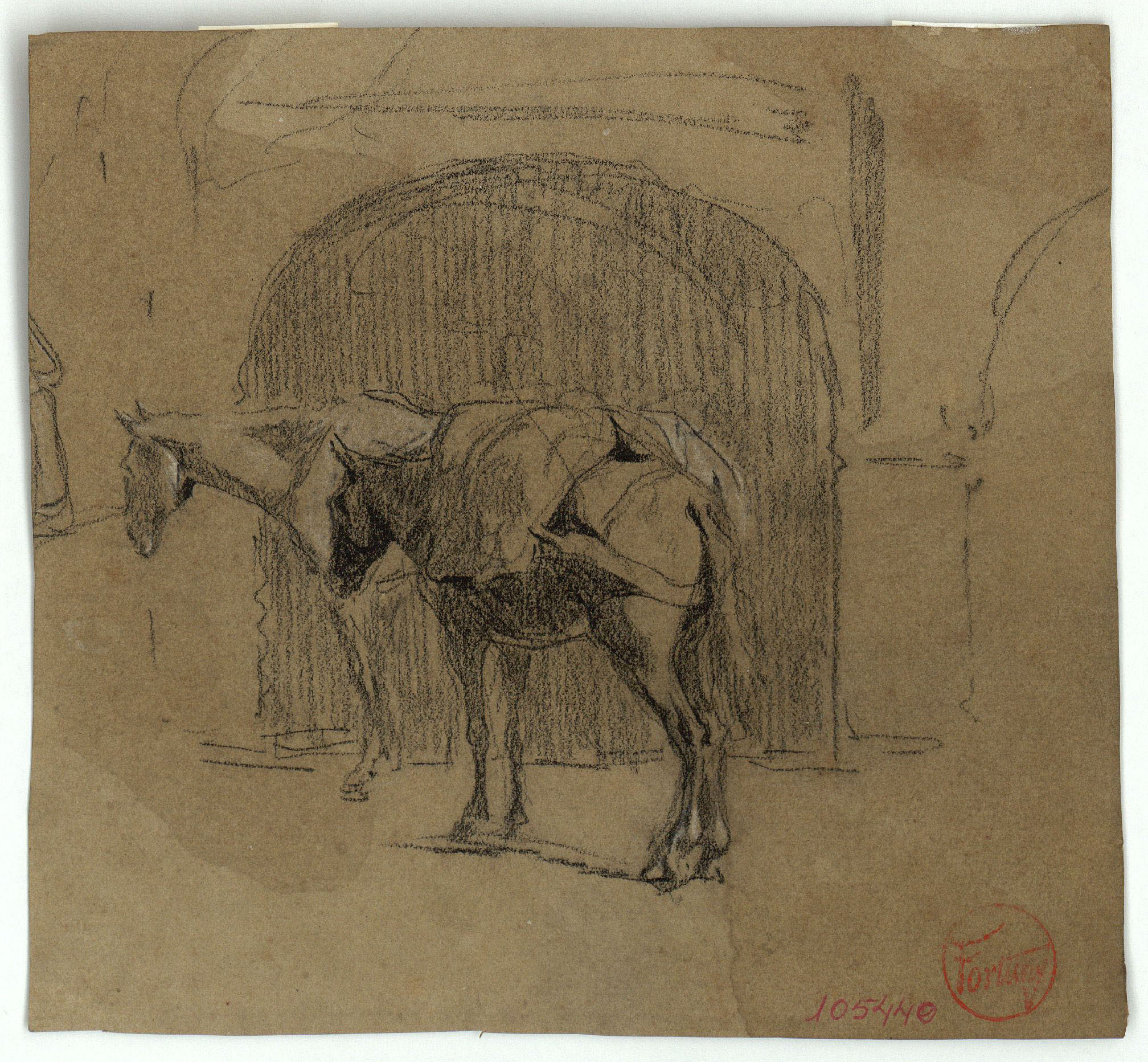 image for: Marià Fortuny - Mules - Cap a 1860-1862