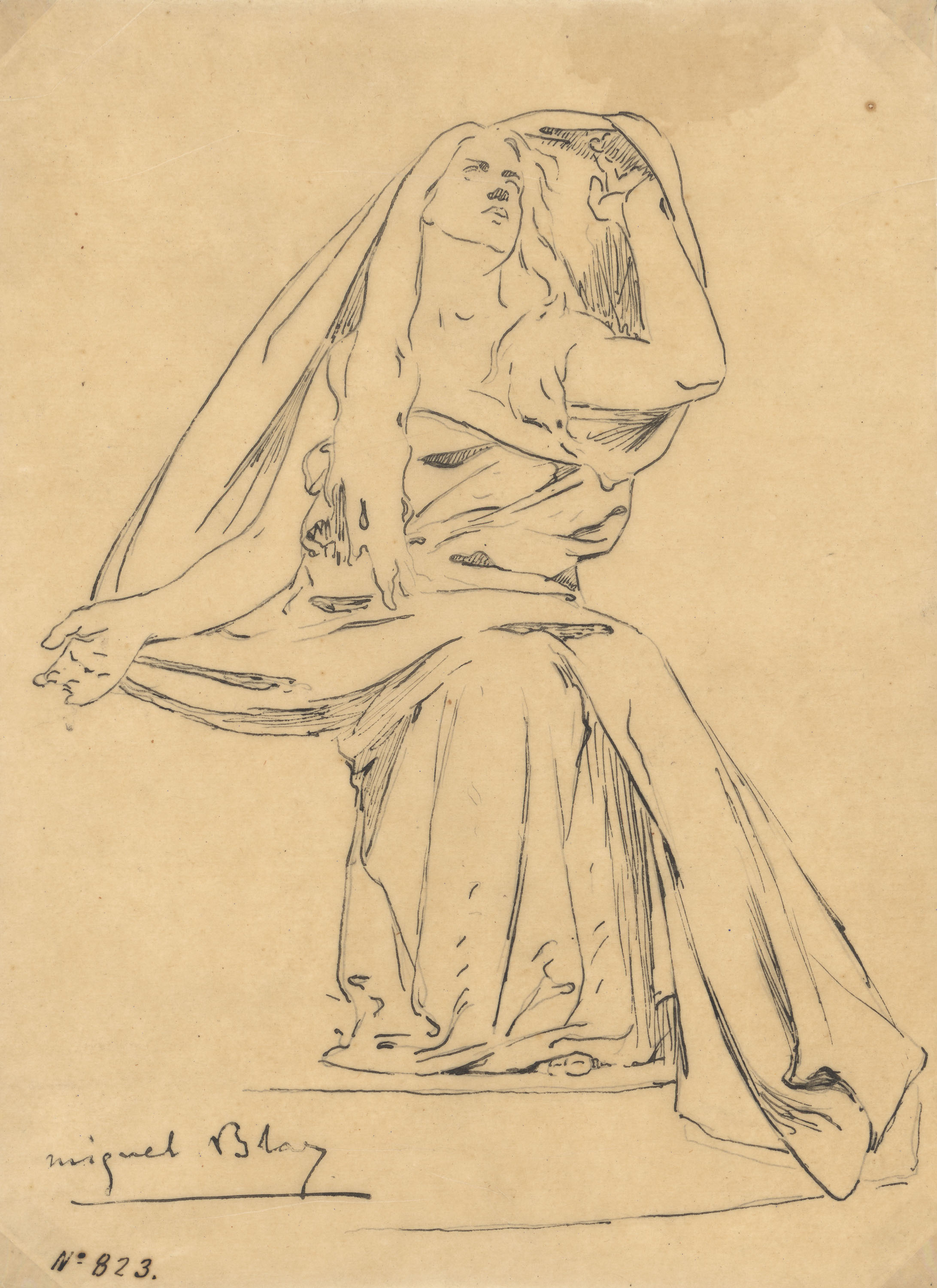 image for: Miquel Blay - La Immortalitat, estudi per a l&#039;escultura del panteó de Joaquín María de Errazu al cementiri de Père Lachaise (París) - 1898