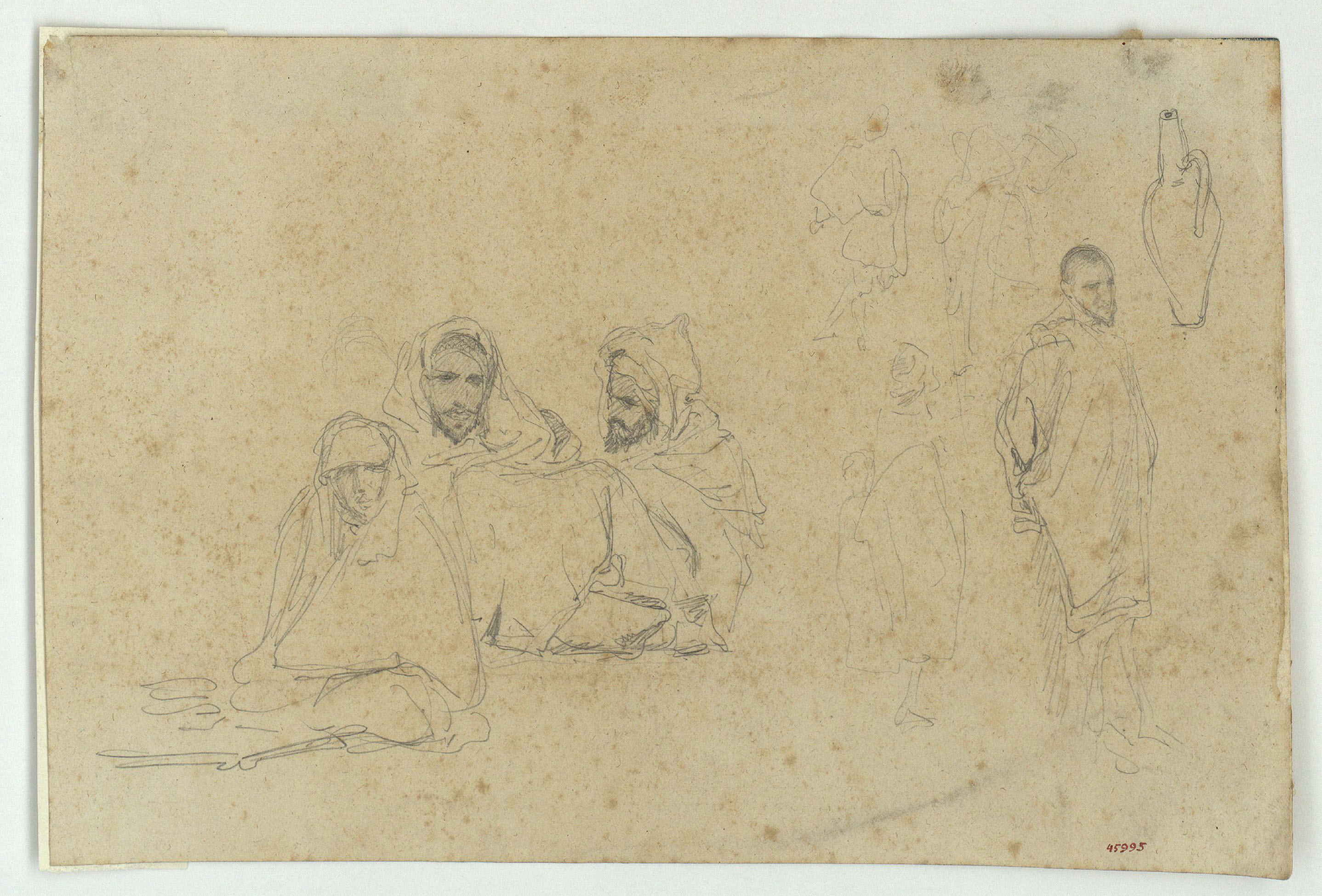 image for: Marià Fortuny - Marroquins - Cap a 1860-1862