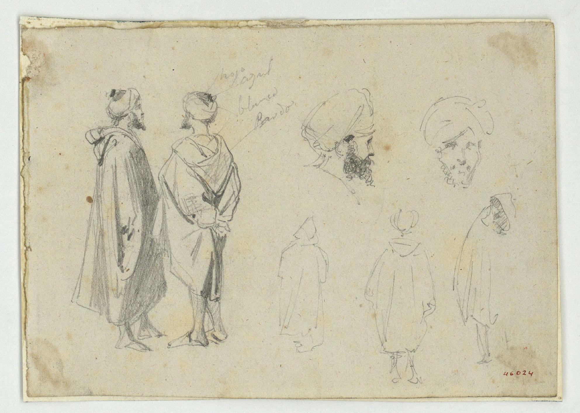 image for: Marià Fortuny - Marroquins - Cap a 1860-1862