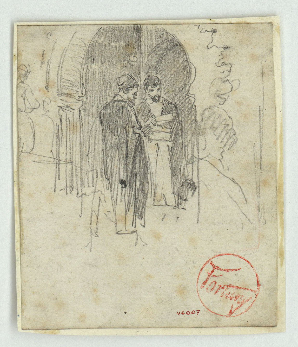 image for: Marià Fortuny - Hebreus - Cap a 1860-1862