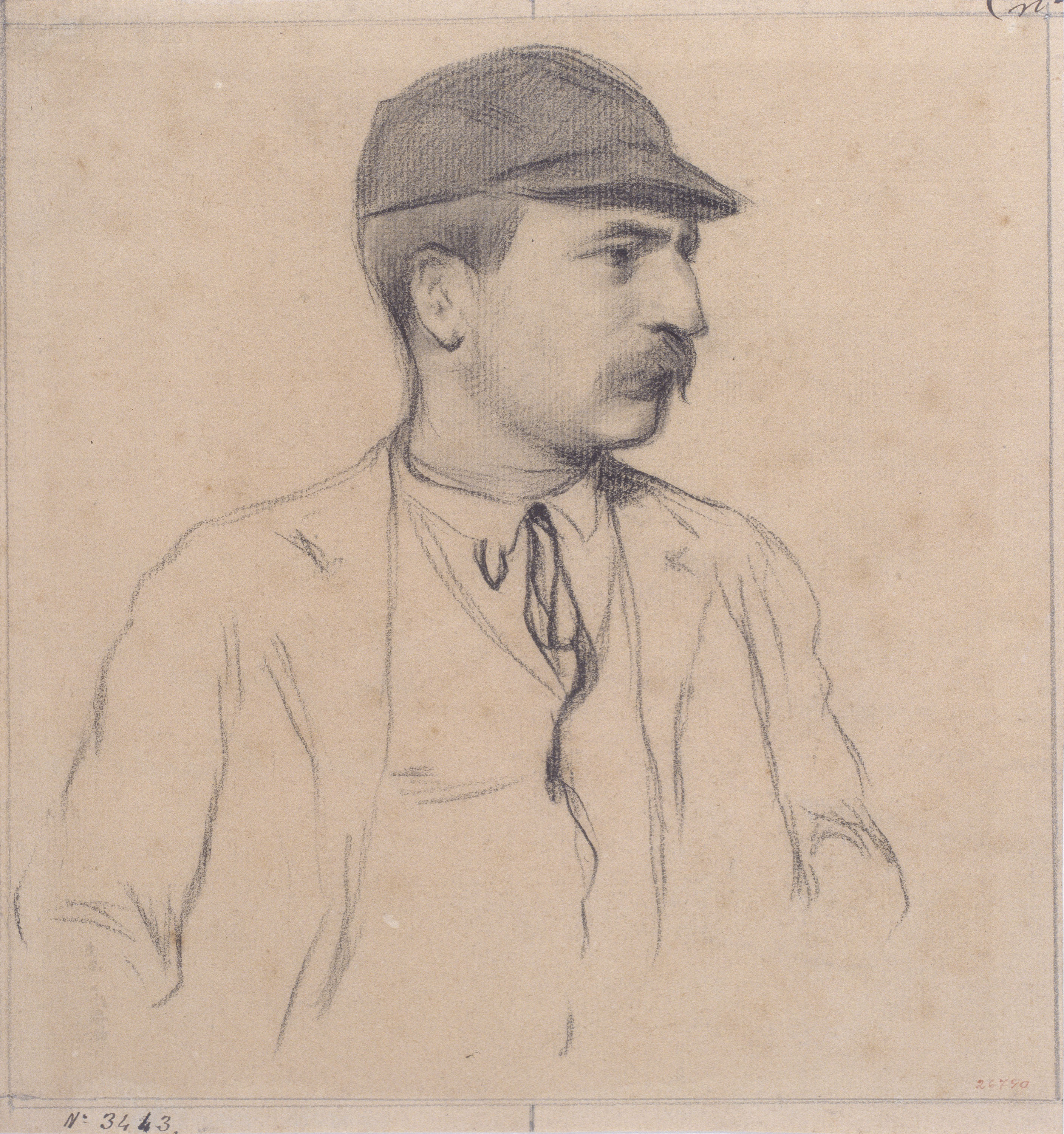 image for: Santiago Rusiñol - Retrat de Genís Muntaner - Cap a 1895-1897