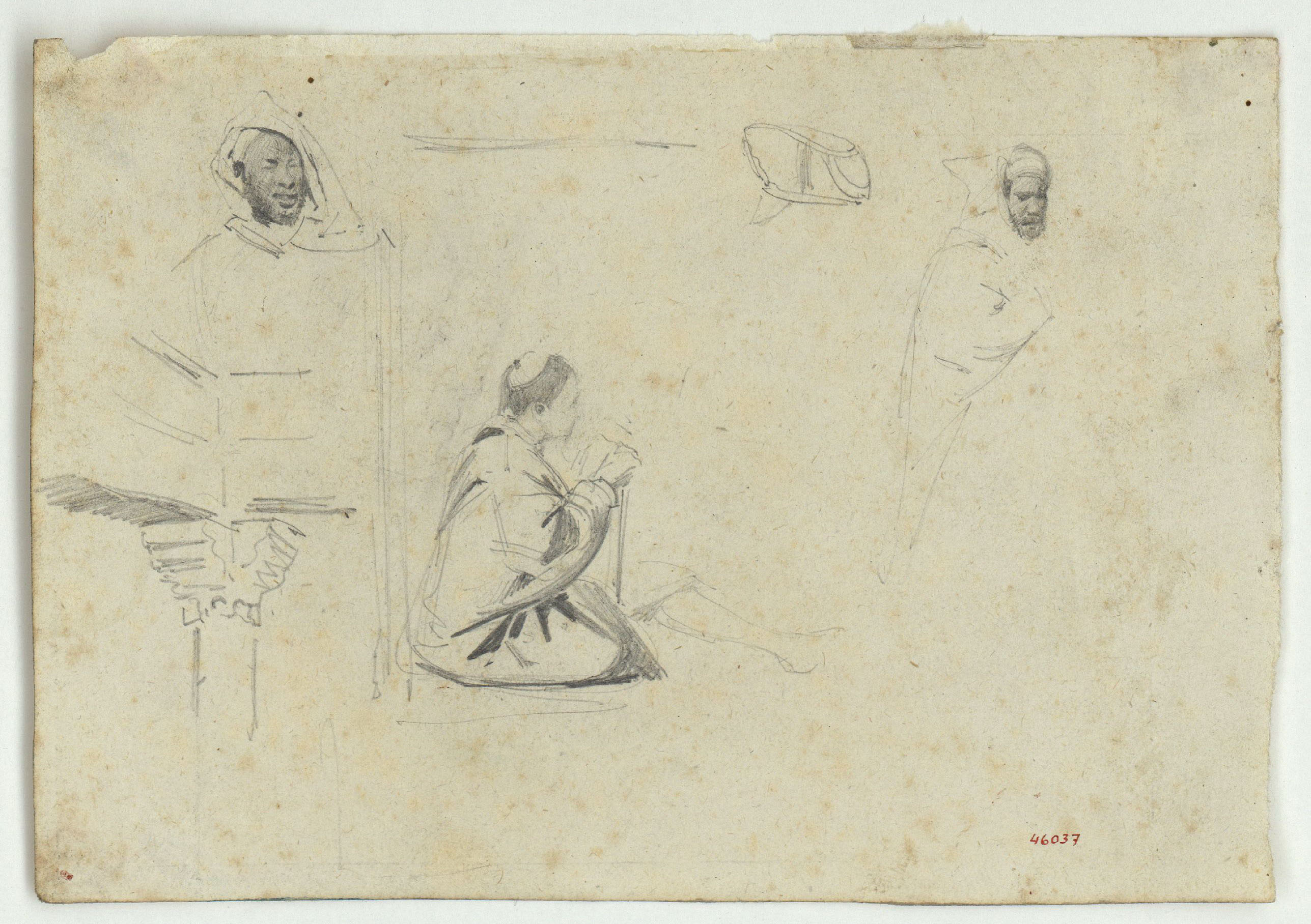 image for: Marià Fortuny - Marroquins - Cap a 1860-1862
