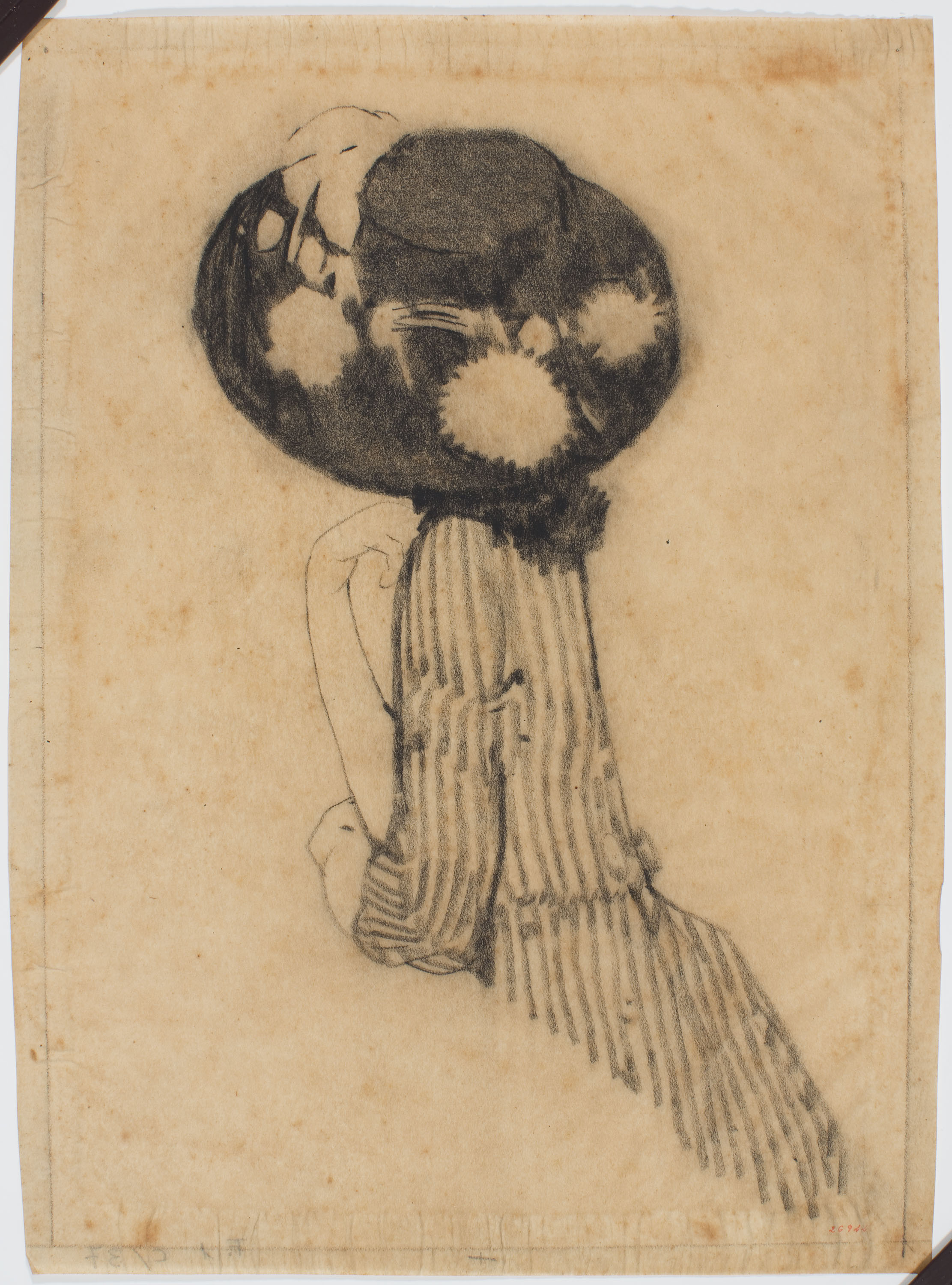 image for: Francesc Xavier Gosé - Dama d&#039;esquena - Cap a 1906